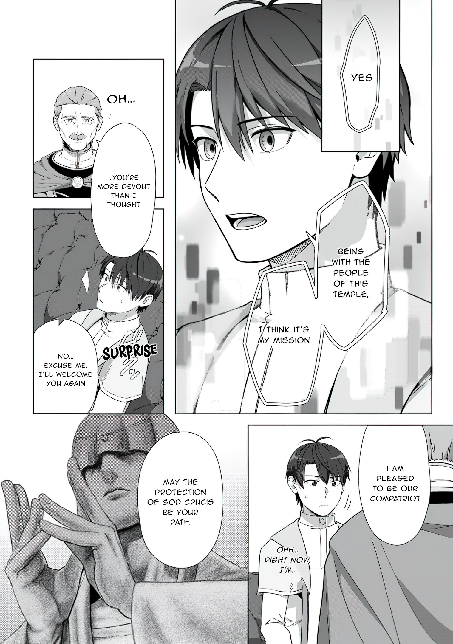 Read Tenshoku No Shinden O Hirakimashita EN Manga Online