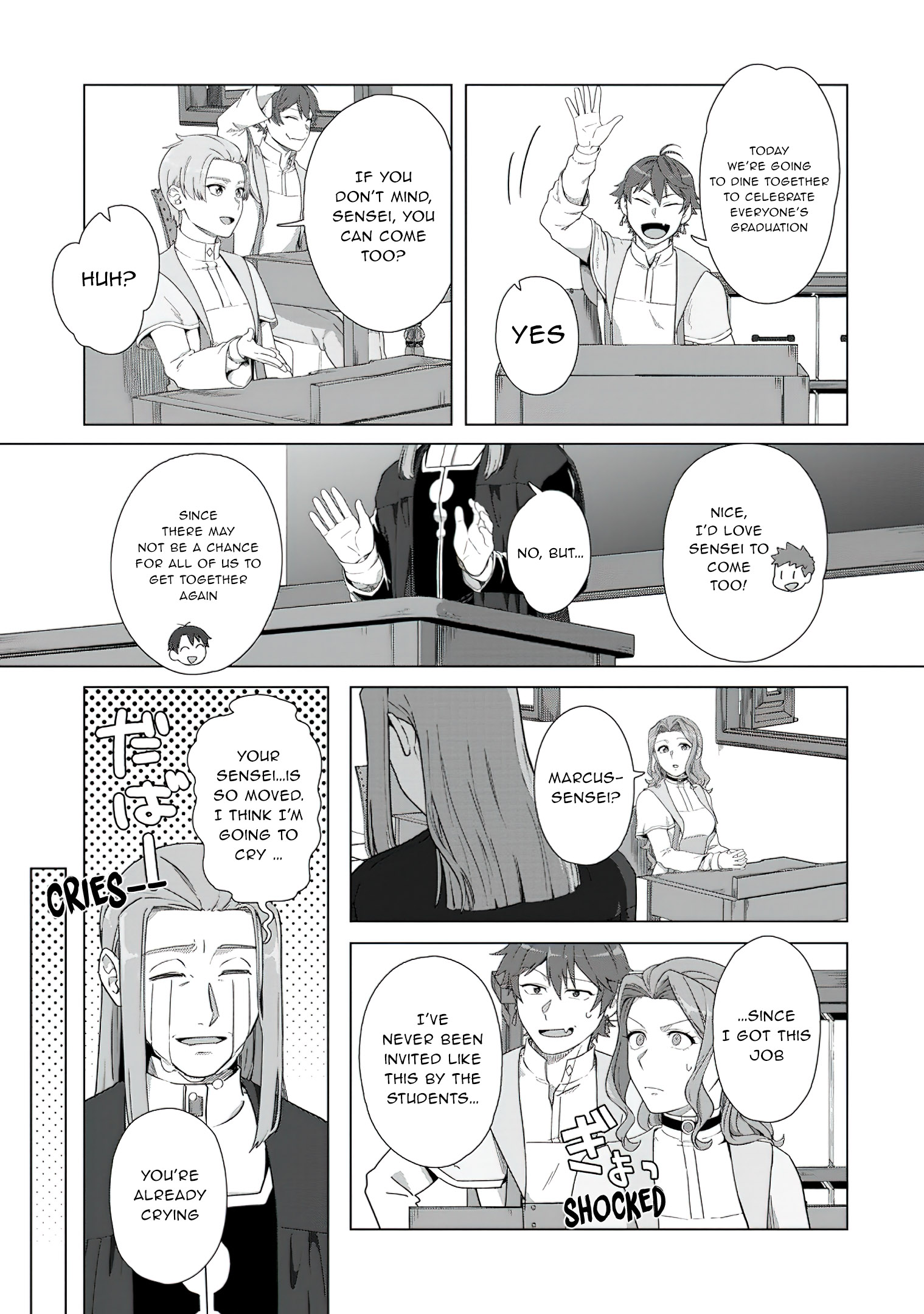 Read Tenshoku No Shinden O Hirakimashita EN Manga Online