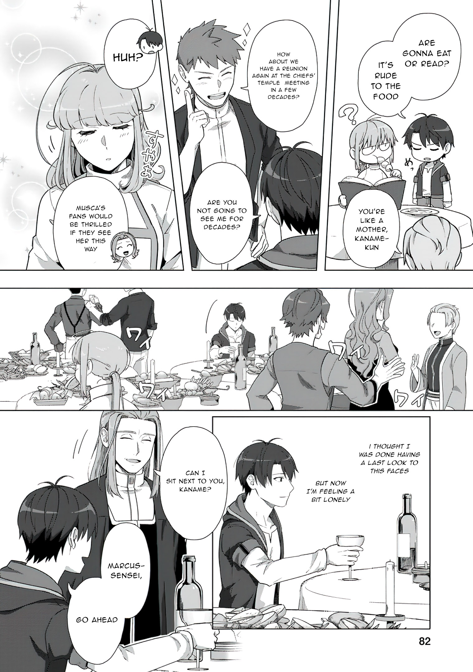 Read Tenshoku No Shinden O Hirakimashita EN Manga Online