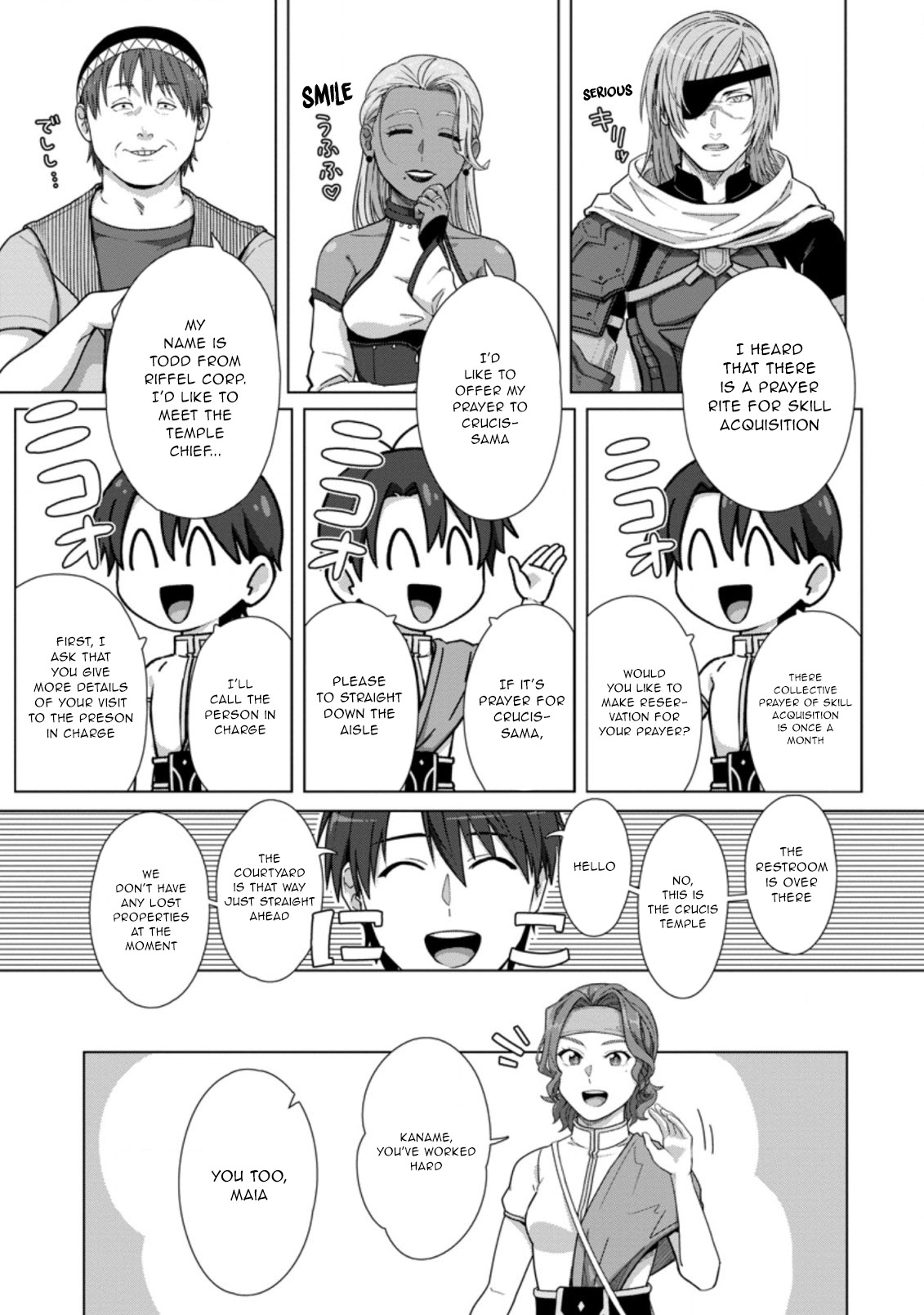Read Tenshoku No Shinden O Hirakimashita EN Manga Online