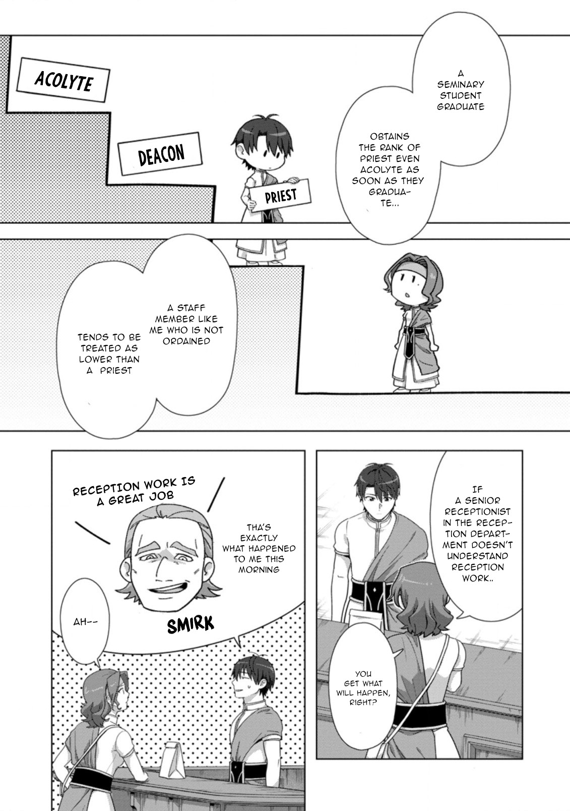 Read Tenshoku No Shinden O Hirakimashita EN Manga Online