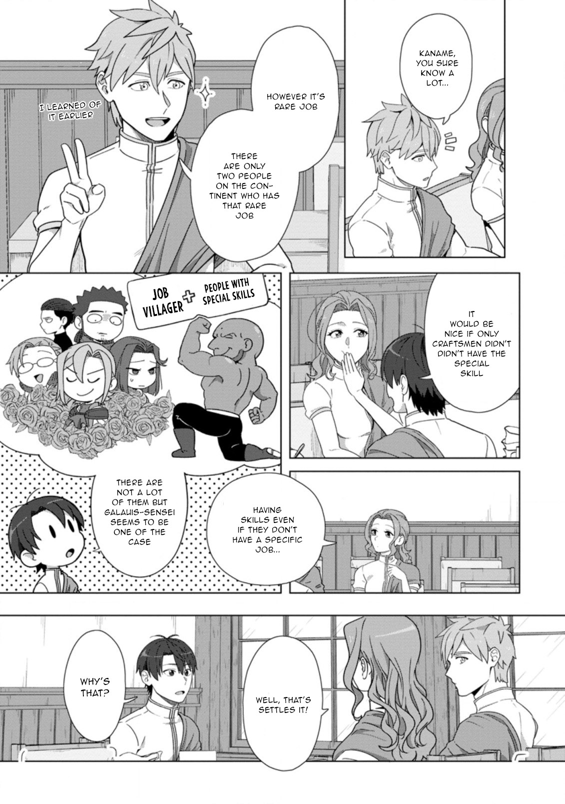 Read Tenshoku No Shinden O Hirakimashita EN Manga Online