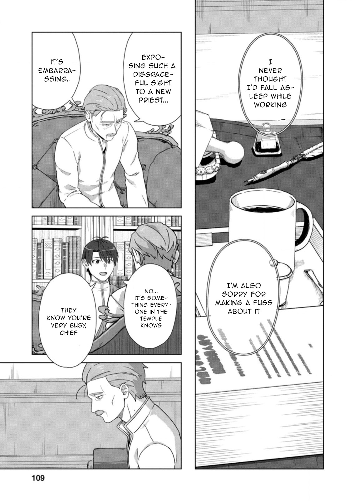 Read Tenshoku No Shinden O Hirakimashita EN Manga Online