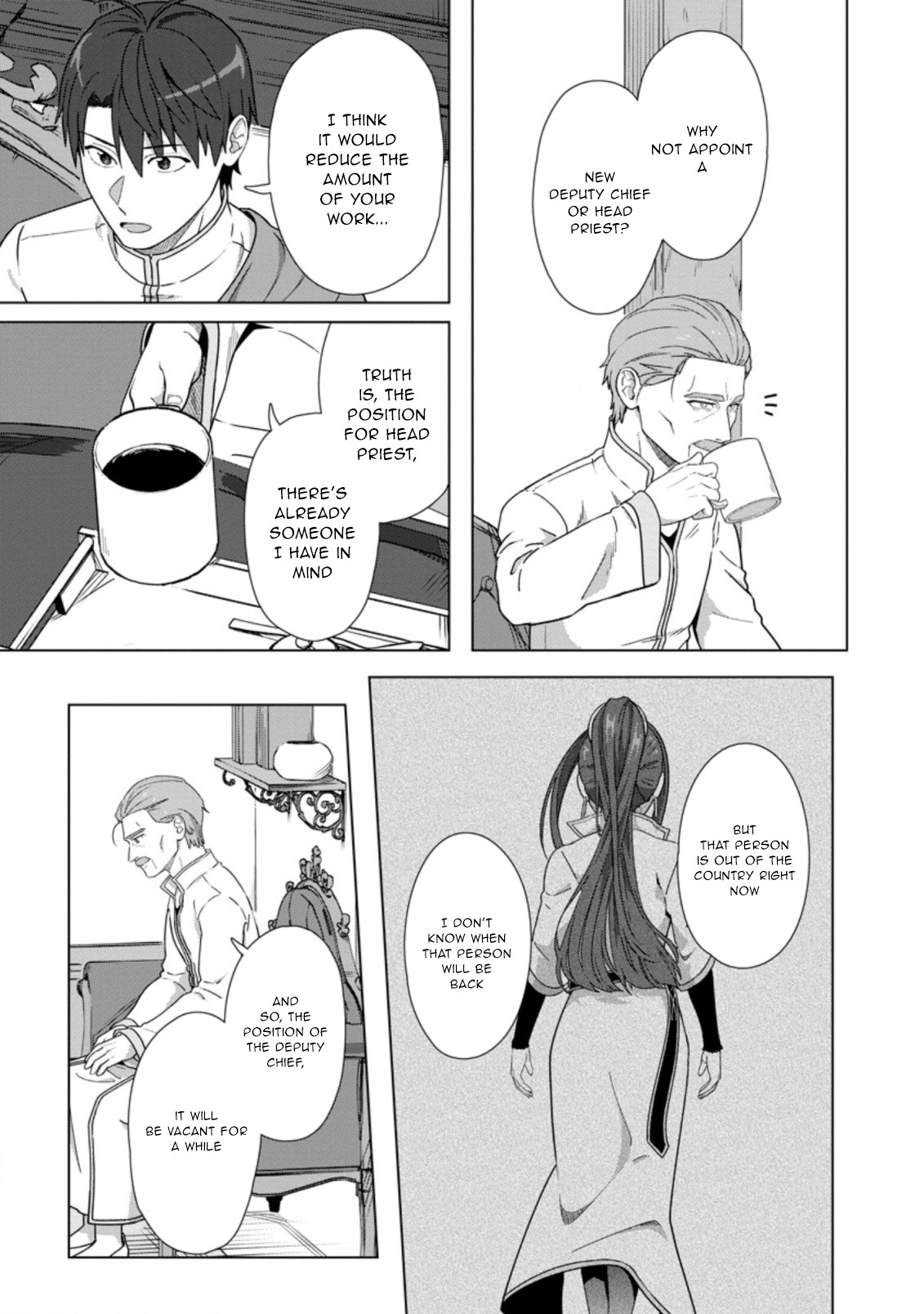 Read Tenshoku No Shinden O Hirakimashita EN Manga Online