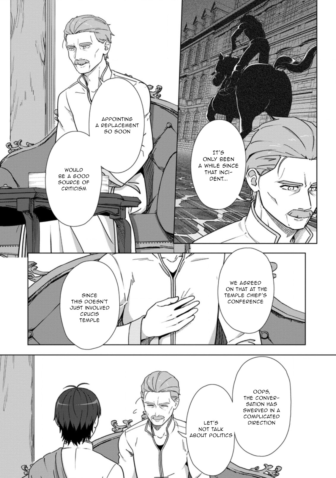 Read Tenshoku No Shinden O Hirakimashita EN Manga Online