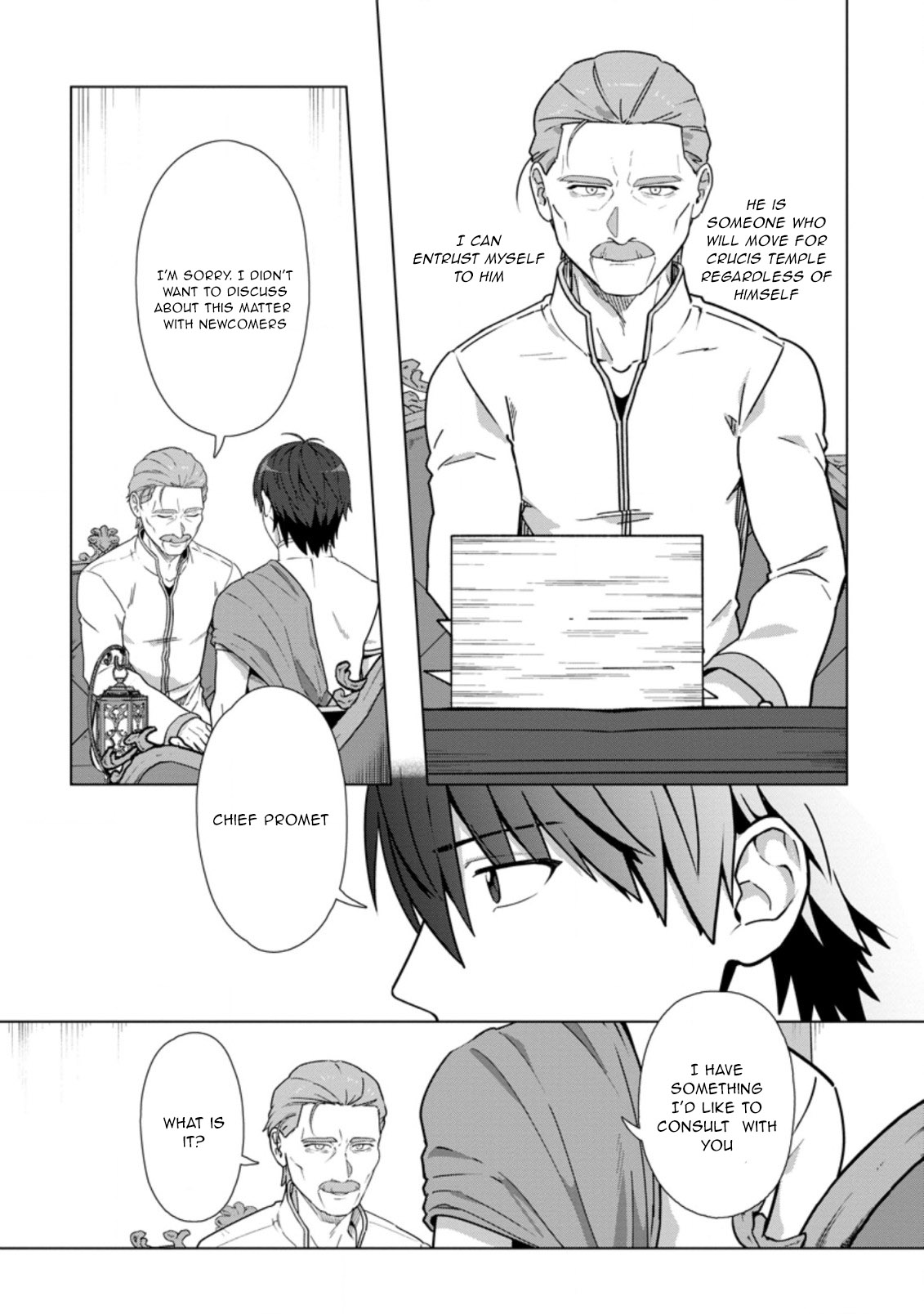 Read Tenshoku No Shinden O Hirakimashita EN Manga Online