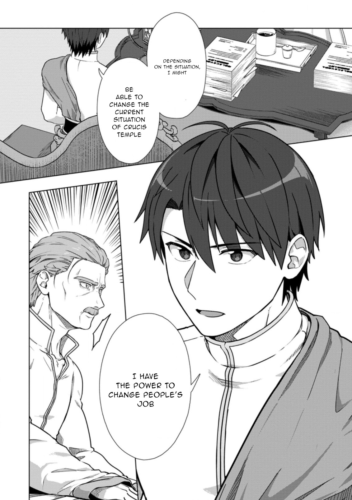 Read Tenshoku No Shinden O Hirakimashita EN Manga Online