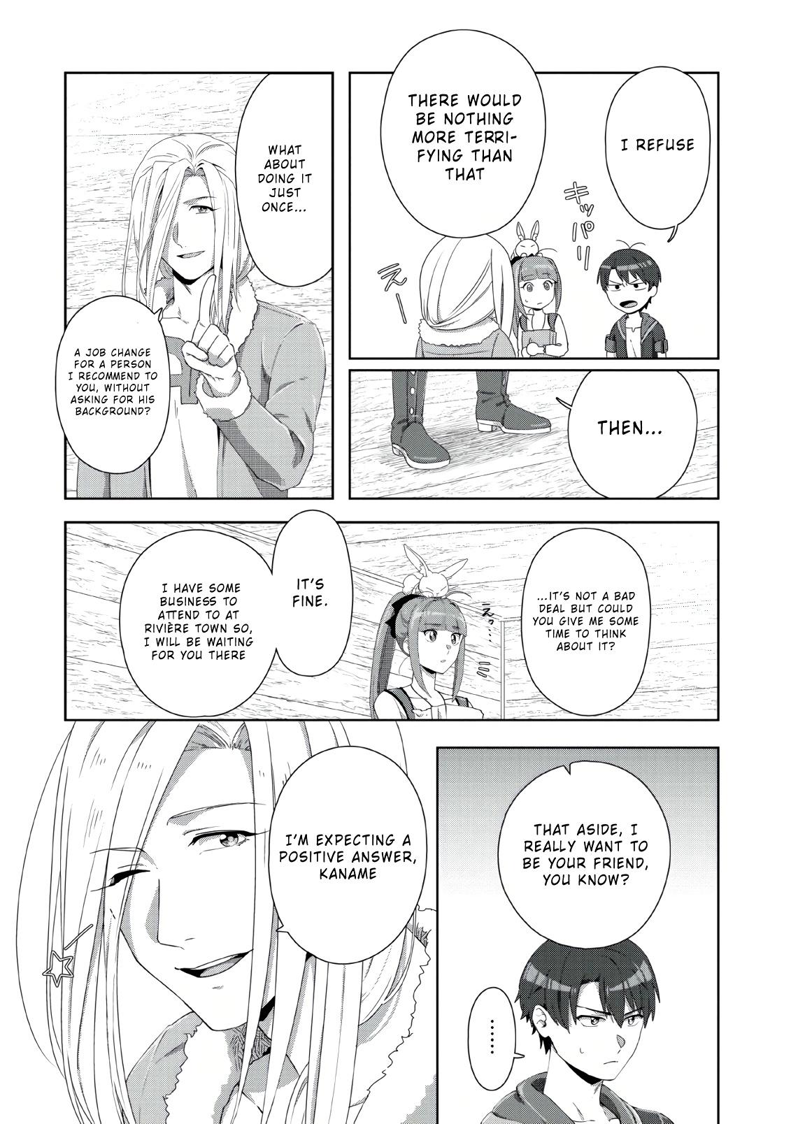 Read Tenshoku No Shinden O Hirakimashita EN Manga Online