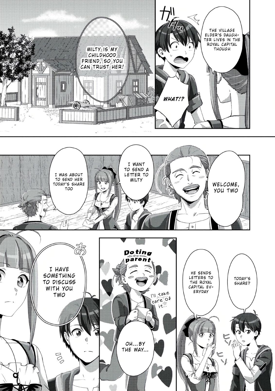 Read Tenshoku No Shinden O Hirakimashita EN Manga Online