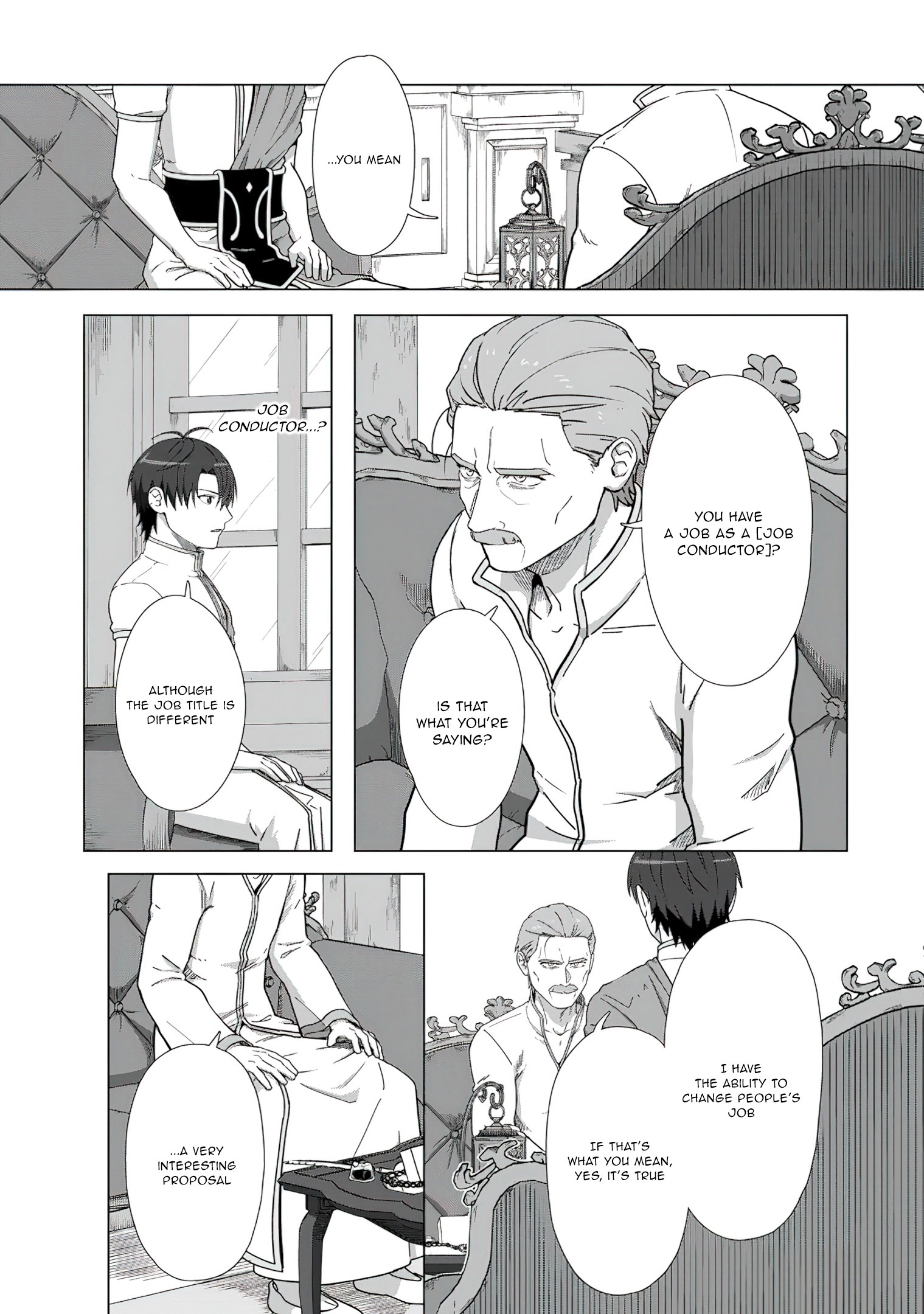 Read Tenshoku No Shinden O Hirakimashita EN Manga Online