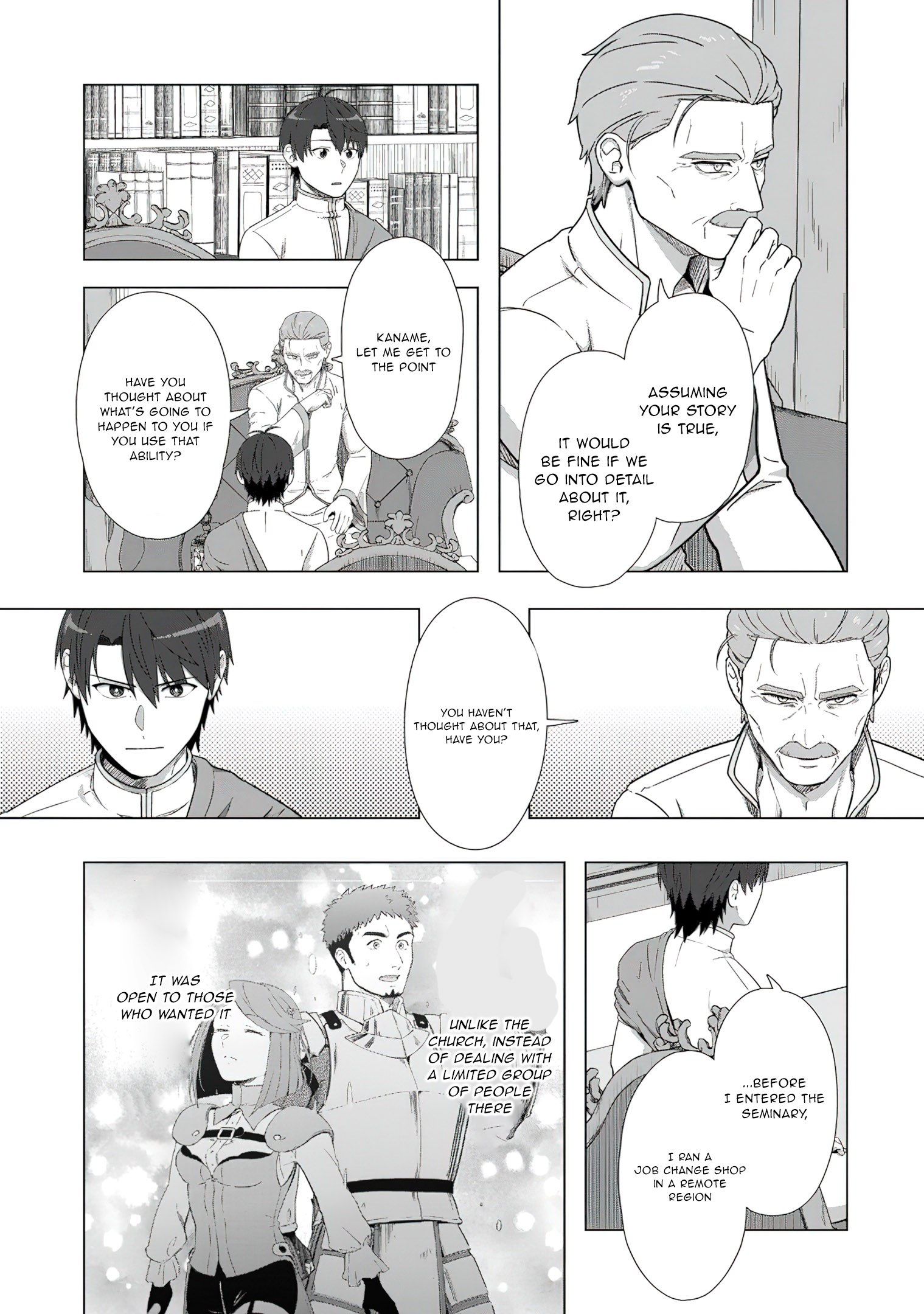 Read Tenshoku No Shinden O Hirakimashita EN Manga Online