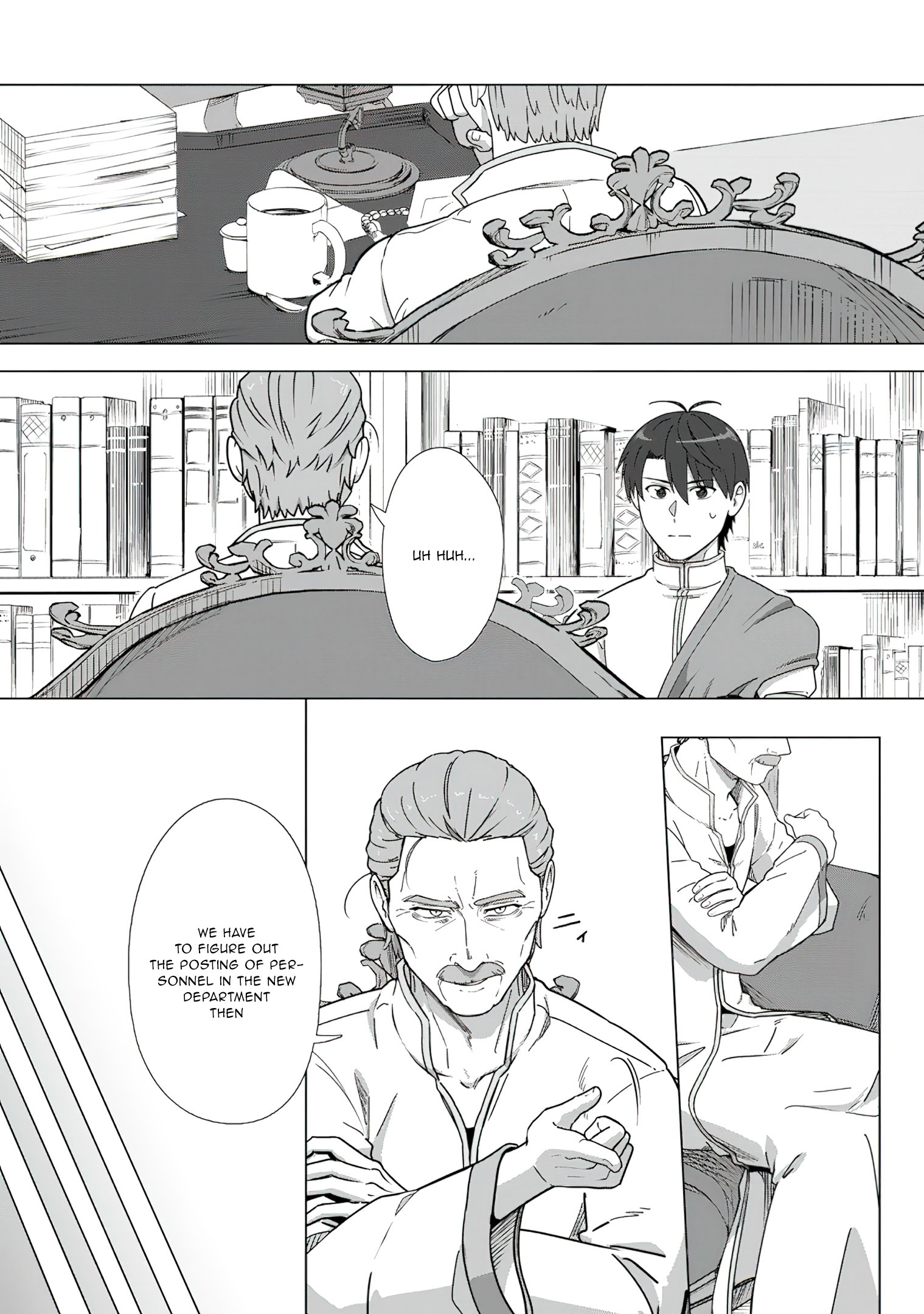 Read Tenshoku No Shinden O Hirakimashita EN Manga Online