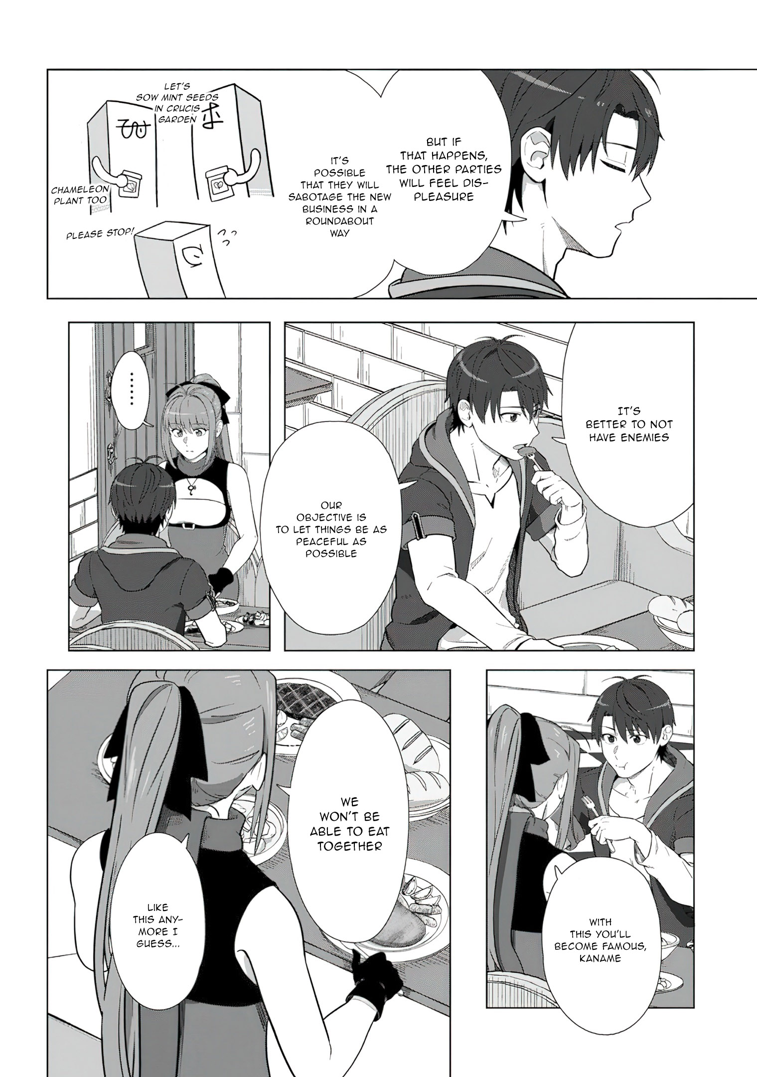 Read Tenshoku No Shinden O Hirakimashita EN Manga Online