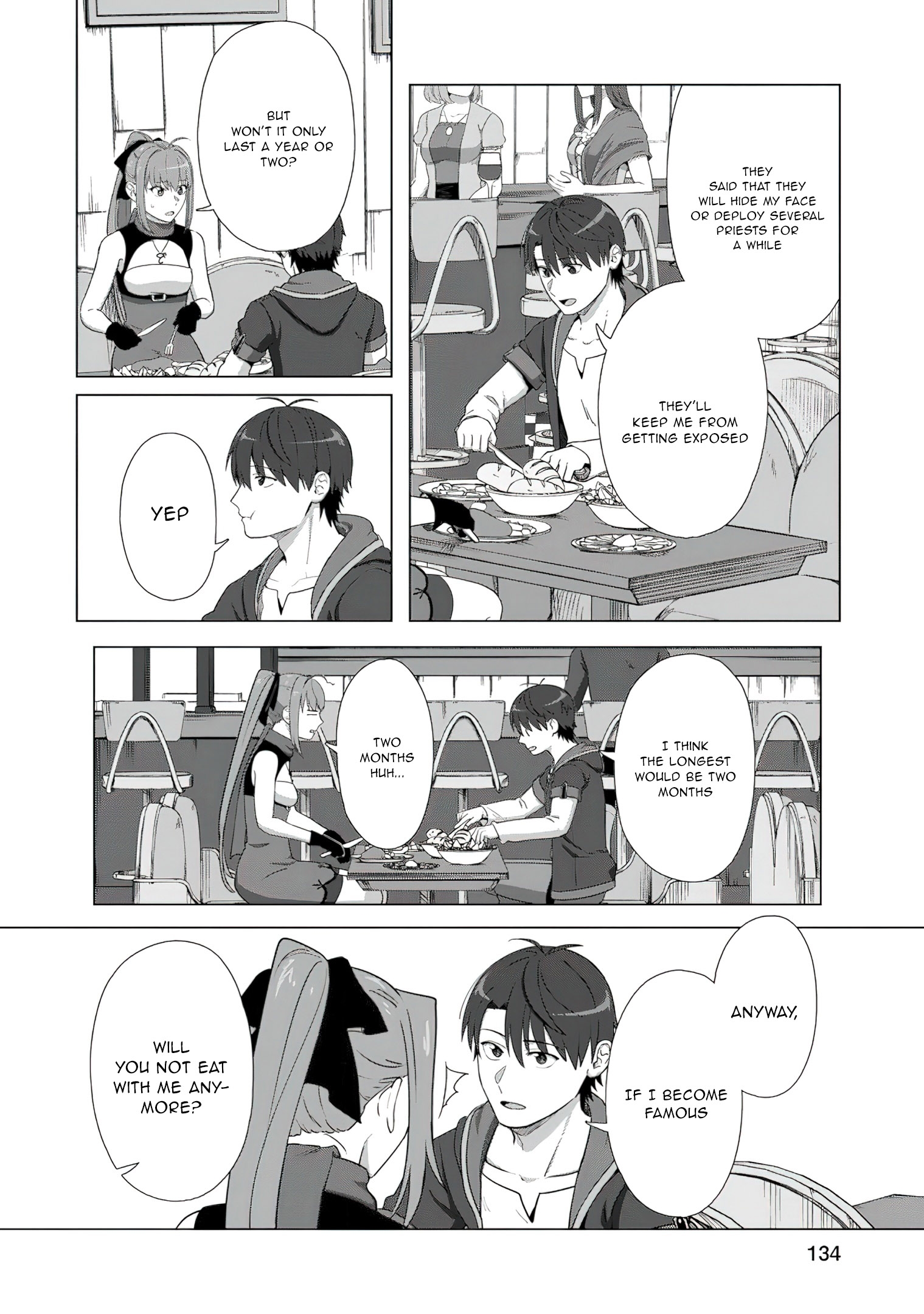Read Tenshoku No Shinden O Hirakimashita EN Manga Online