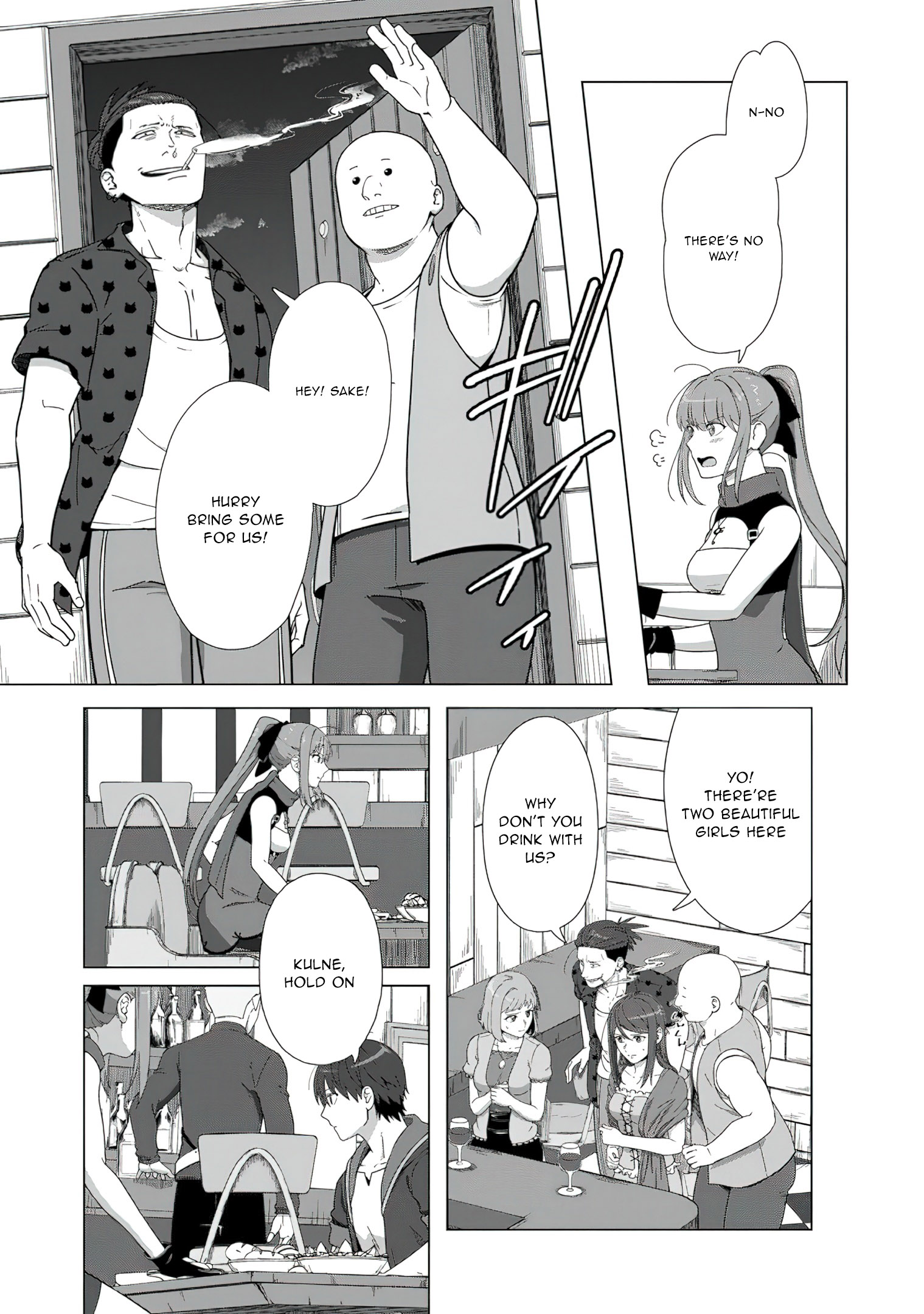 Read Tenshoku No Shinden O Hirakimashita EN Manga Online