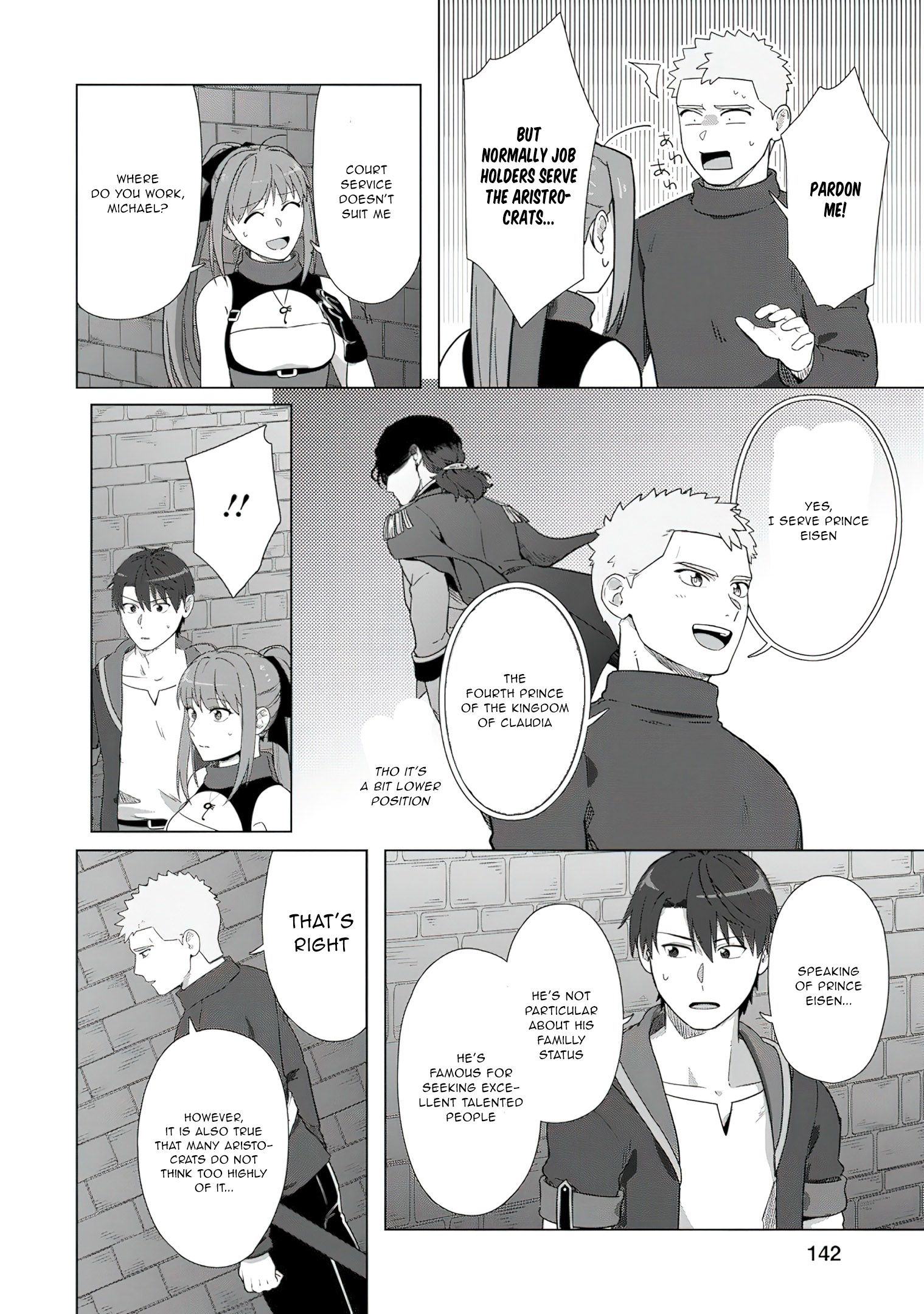 Read Tenshoku No Shinden O Hirakimashita EN Manga Online