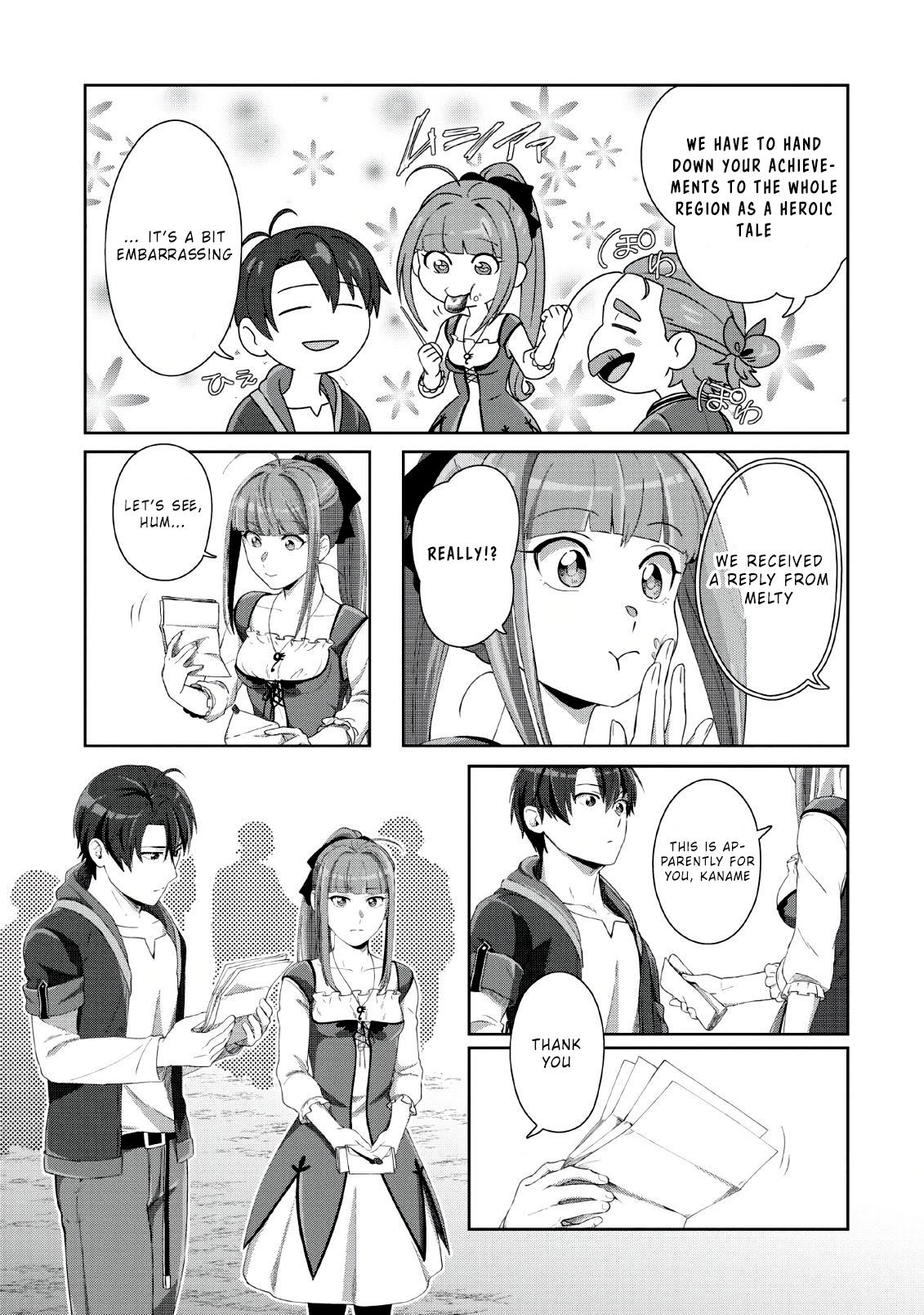 Read Tenshoku No Shinden O Hirakimashita EN Manga Online