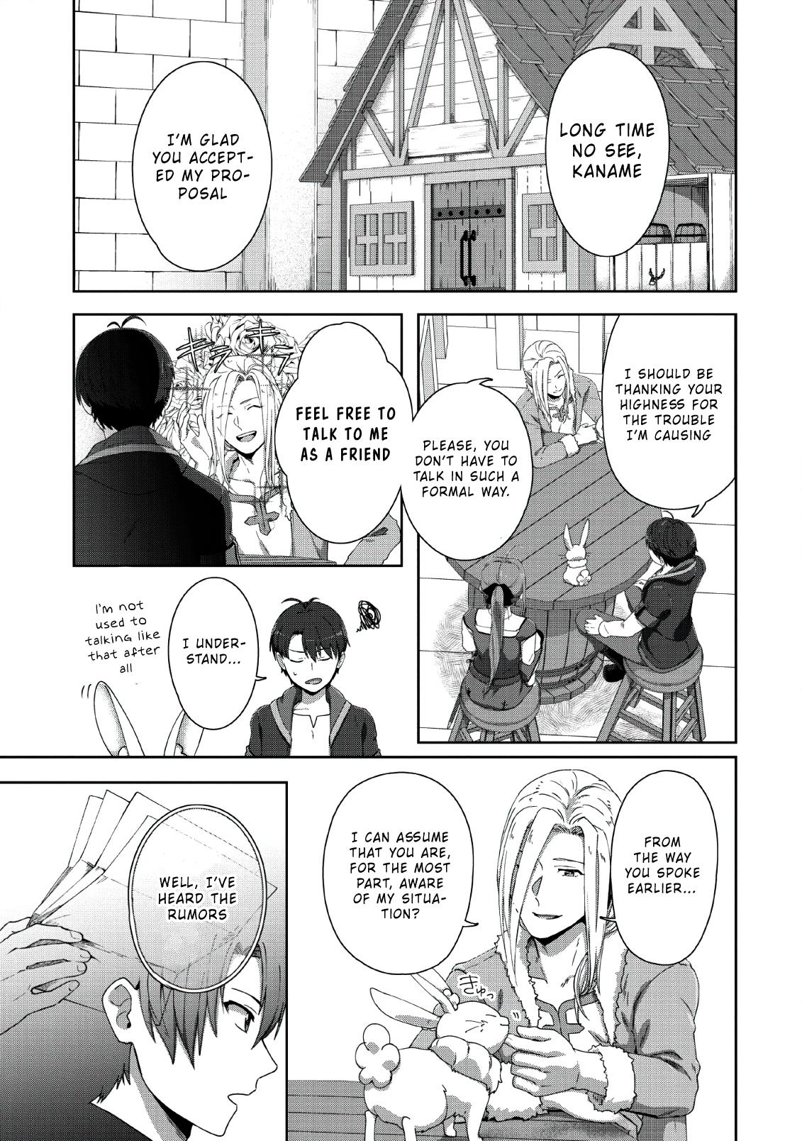Read Tenshoku No Shinden O Hirakimashita EN Manga Online