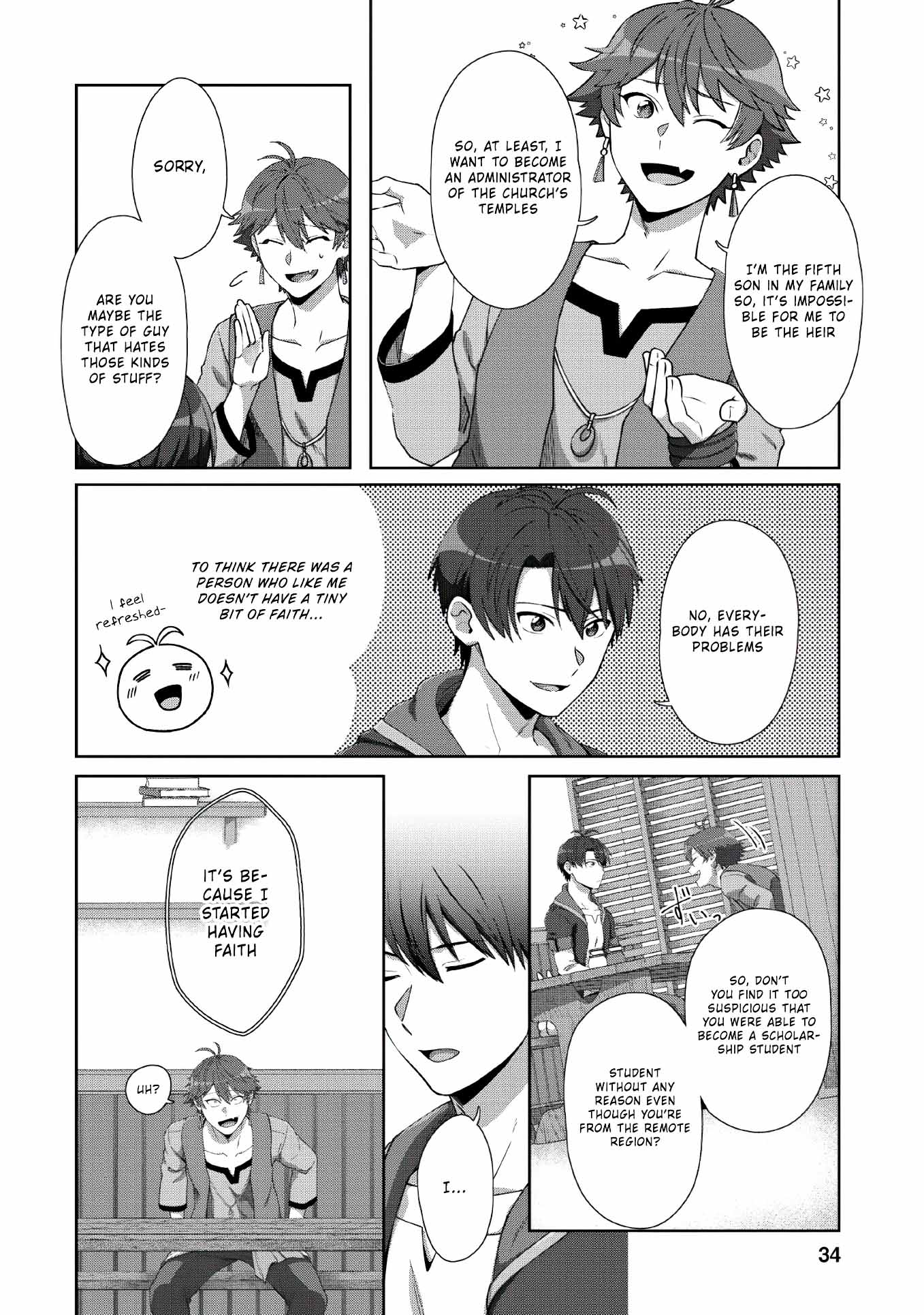 Read Tenshoku No Shinden O Hirakimashita EN Manga Online