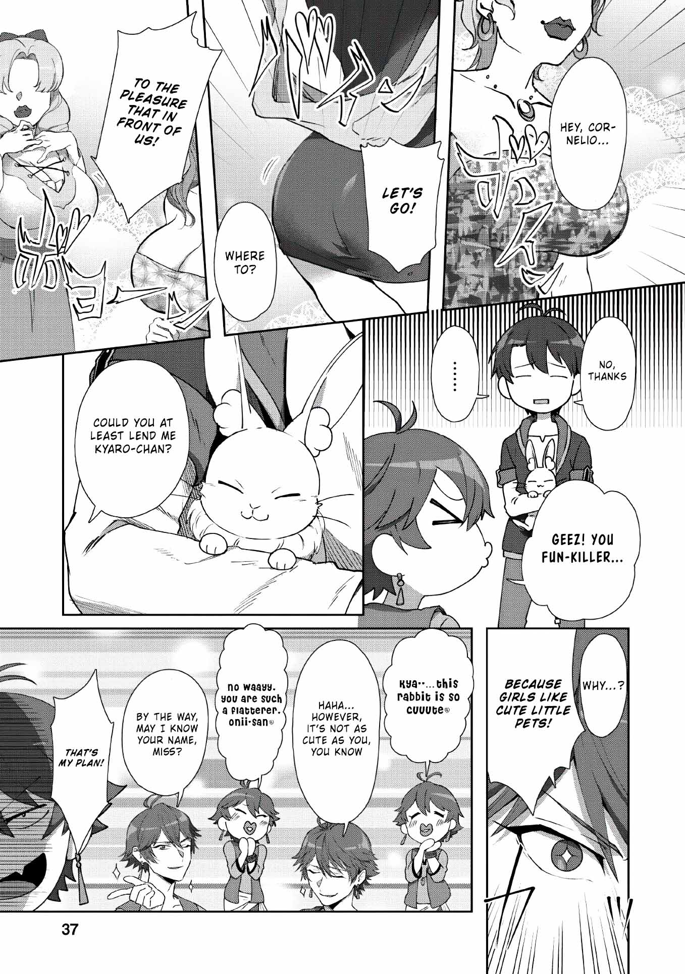 Read Tenshoku No Shinden O Hirakimashita EN Manga Online