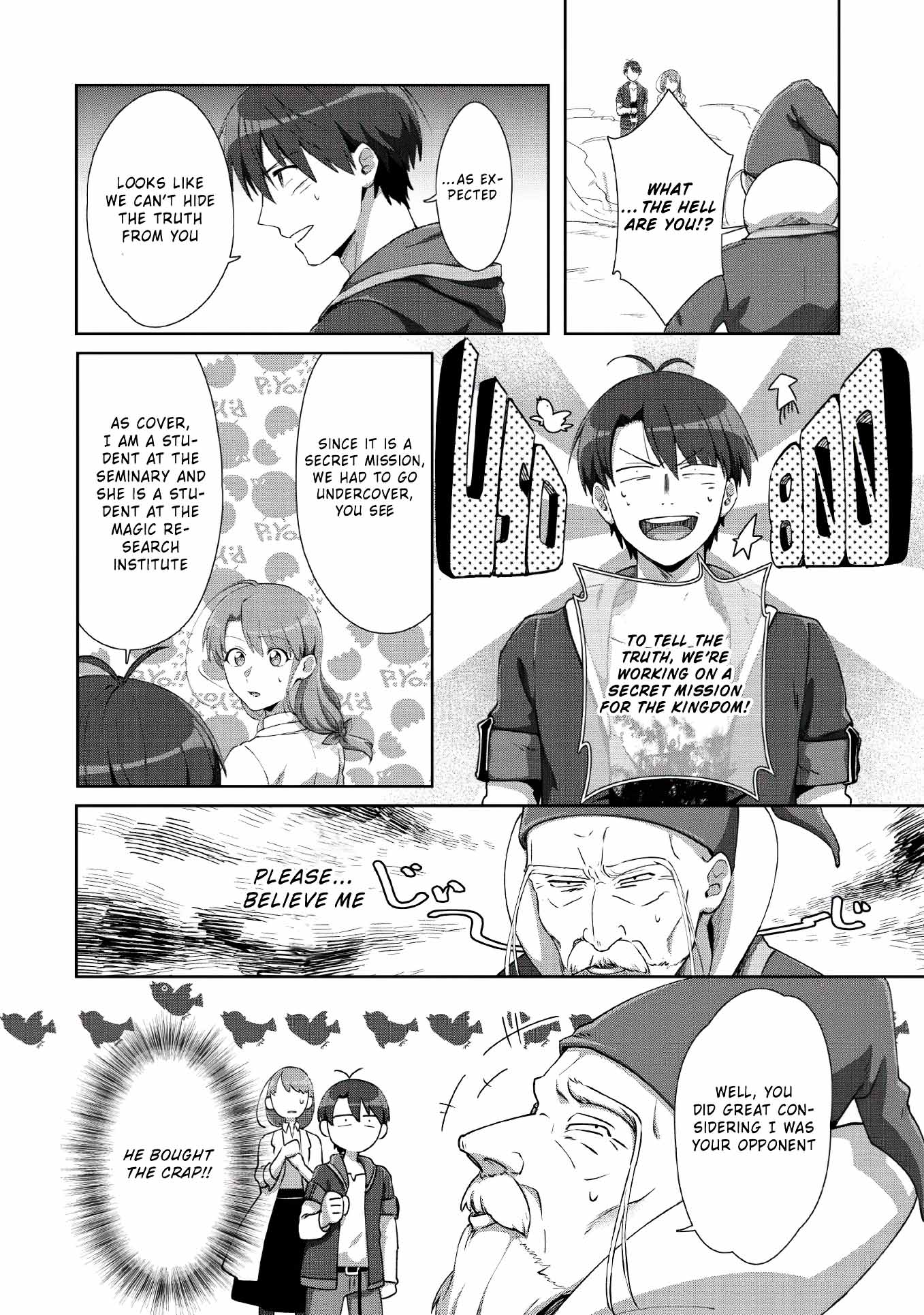 Read Tenshoku No Shinden O Hirakimashita EN Manga Online