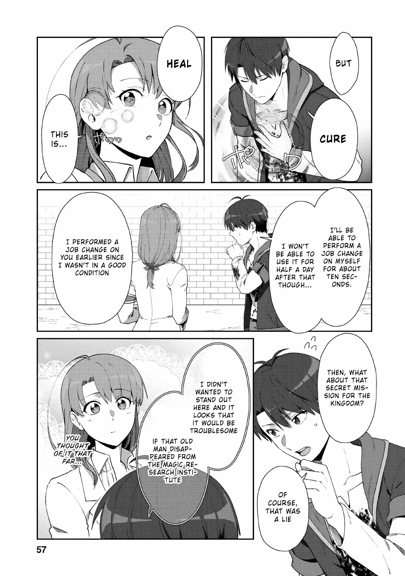 Read Tenshoku No Shinden O Hirakimashita EN Manga Online
