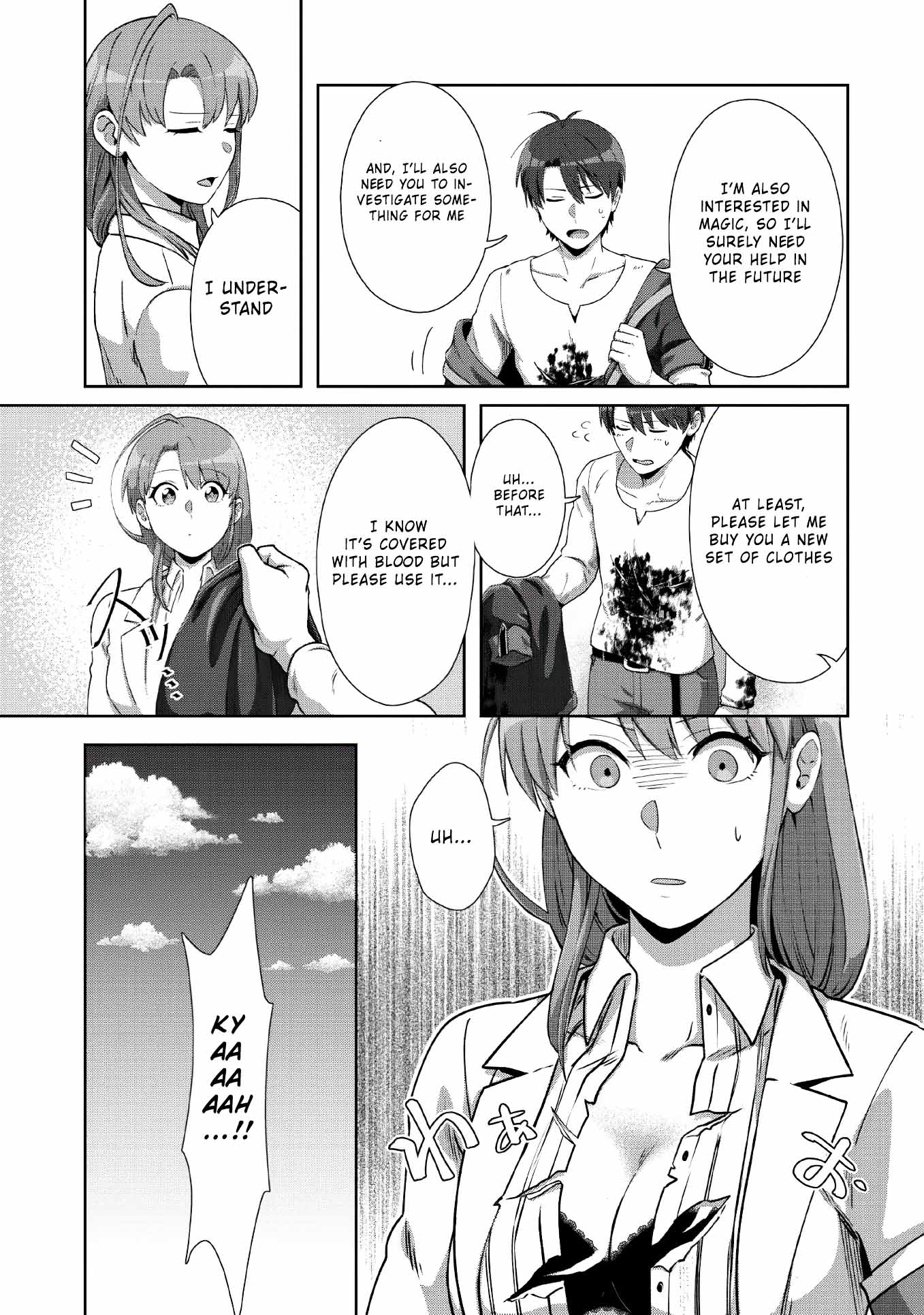 Read Tenshoku No Shinden O Hirakimashita EN Manga Online
