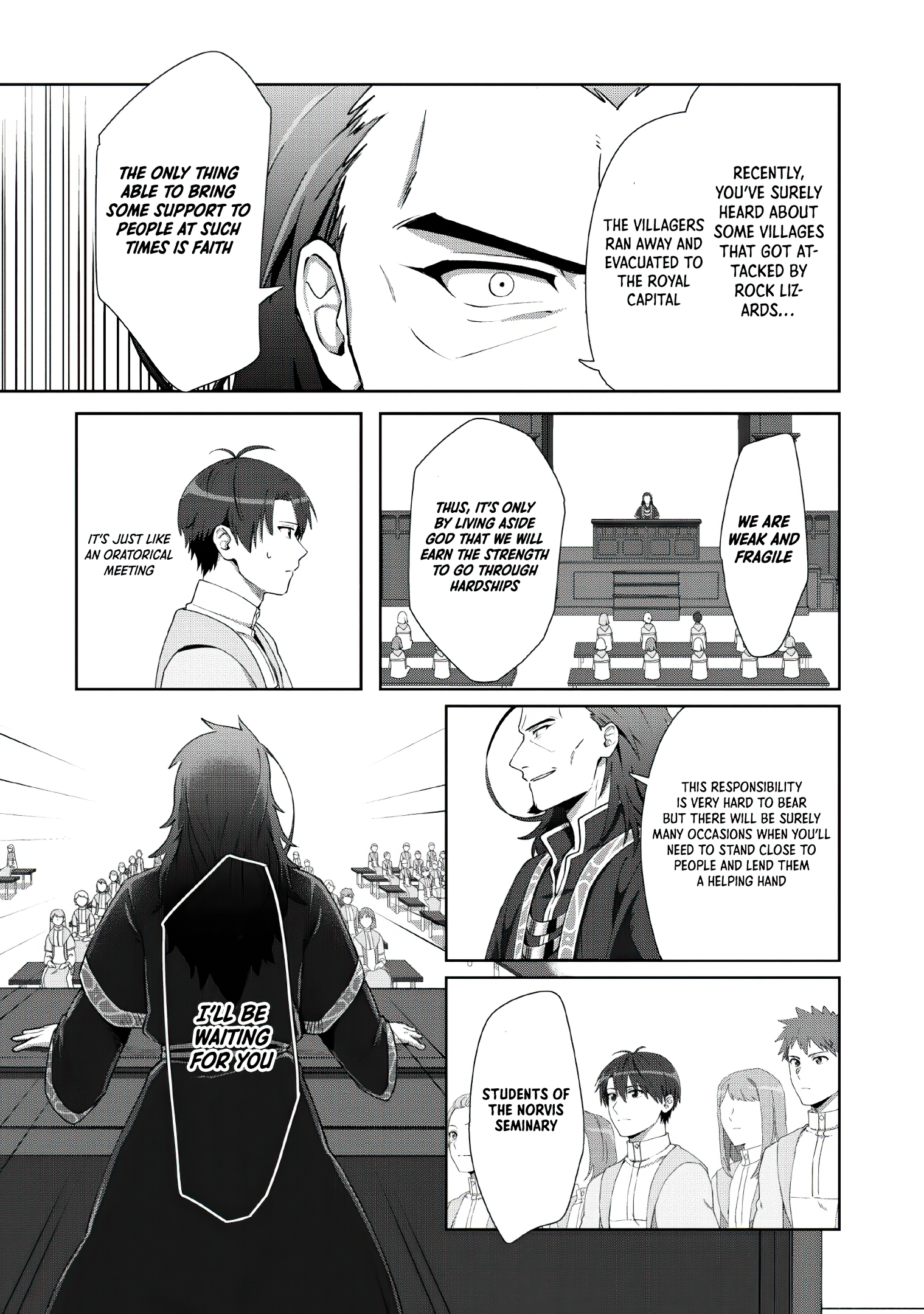 Read Tenshoku No Shinden O Hirakimashita EN Manga Online
