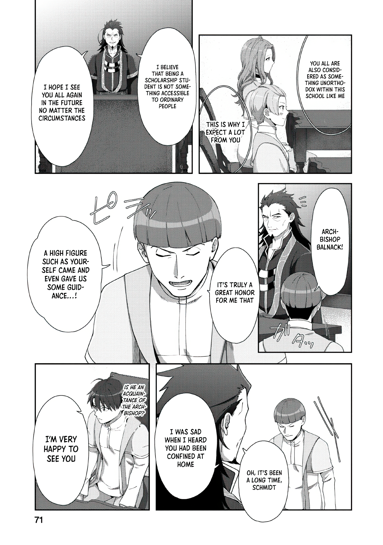 Read Tenshoku No Shinden O Hirakimashita EN Manga Online