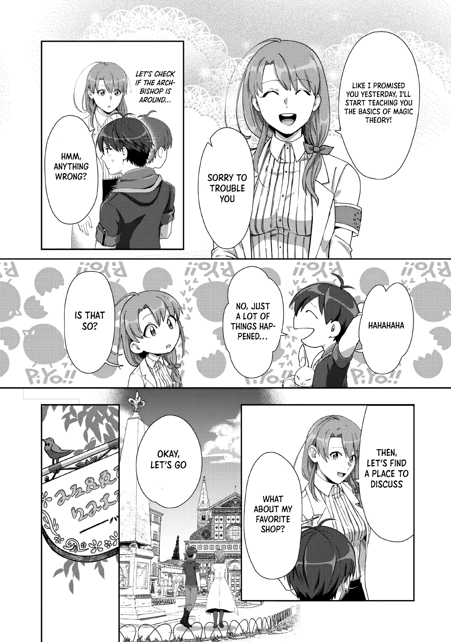 Read Tenshoku No Shinden O Hirakimashita EN Manga Online