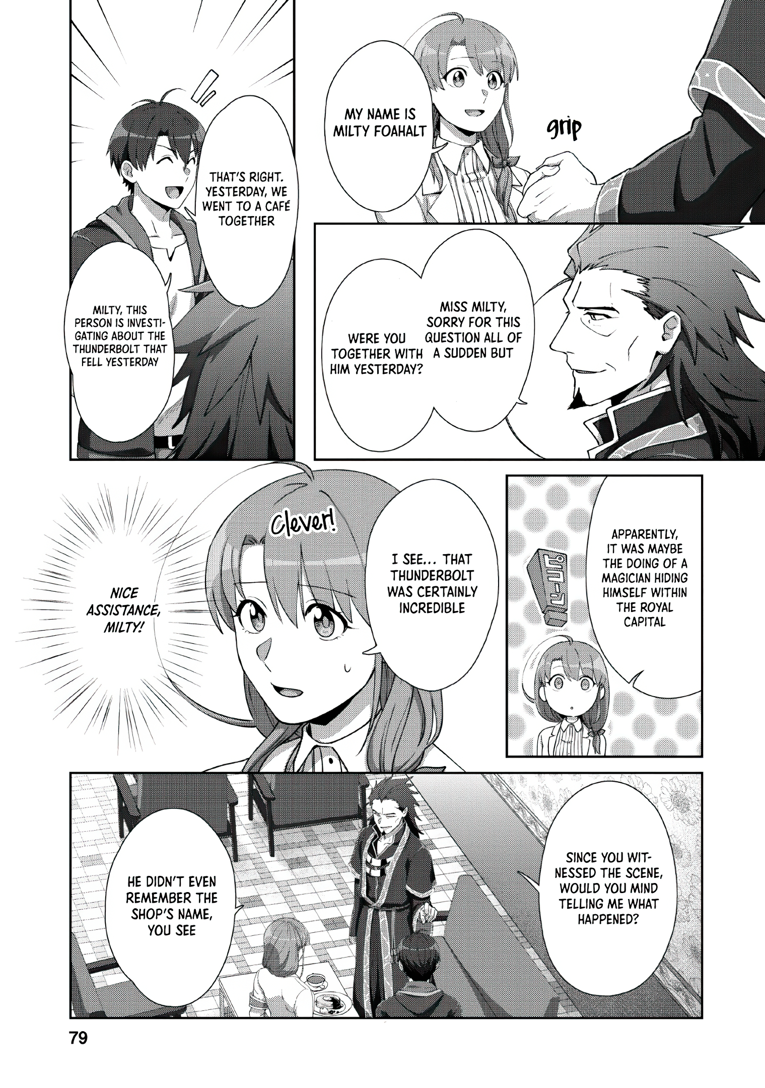 Read Tenshoku No Shinden O Hirakimashita EN Manga Online