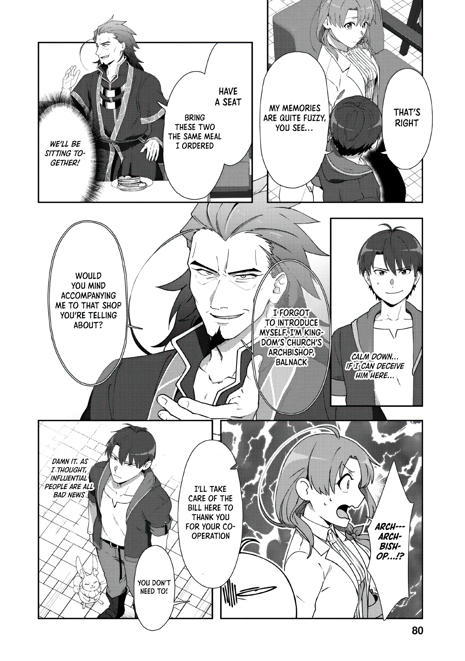 Read Tenshoku No Shinden O Hirakimashita EN Manga Online