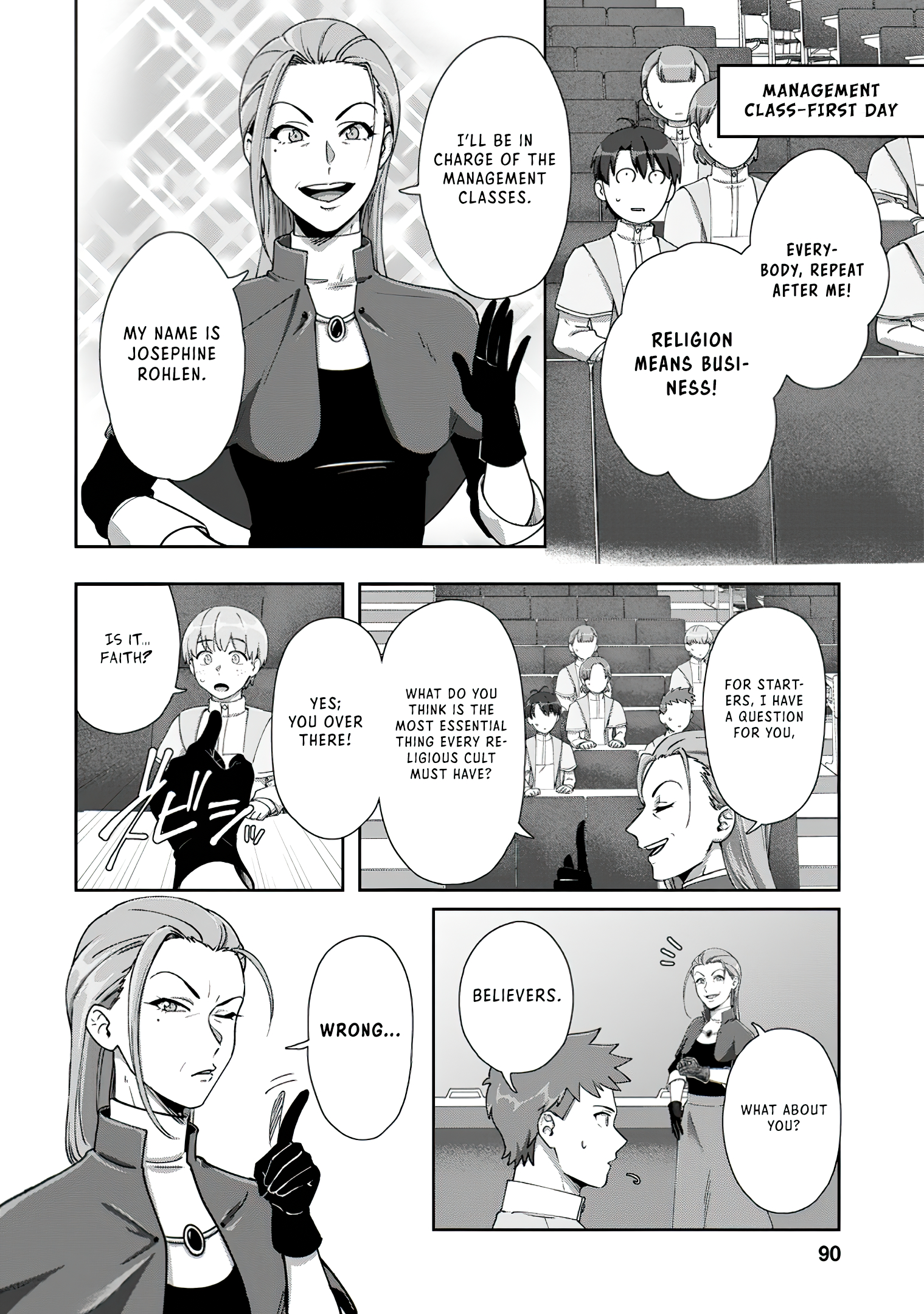 Read Tenshoku No Shinden O Hirakimashita EN Manga Online