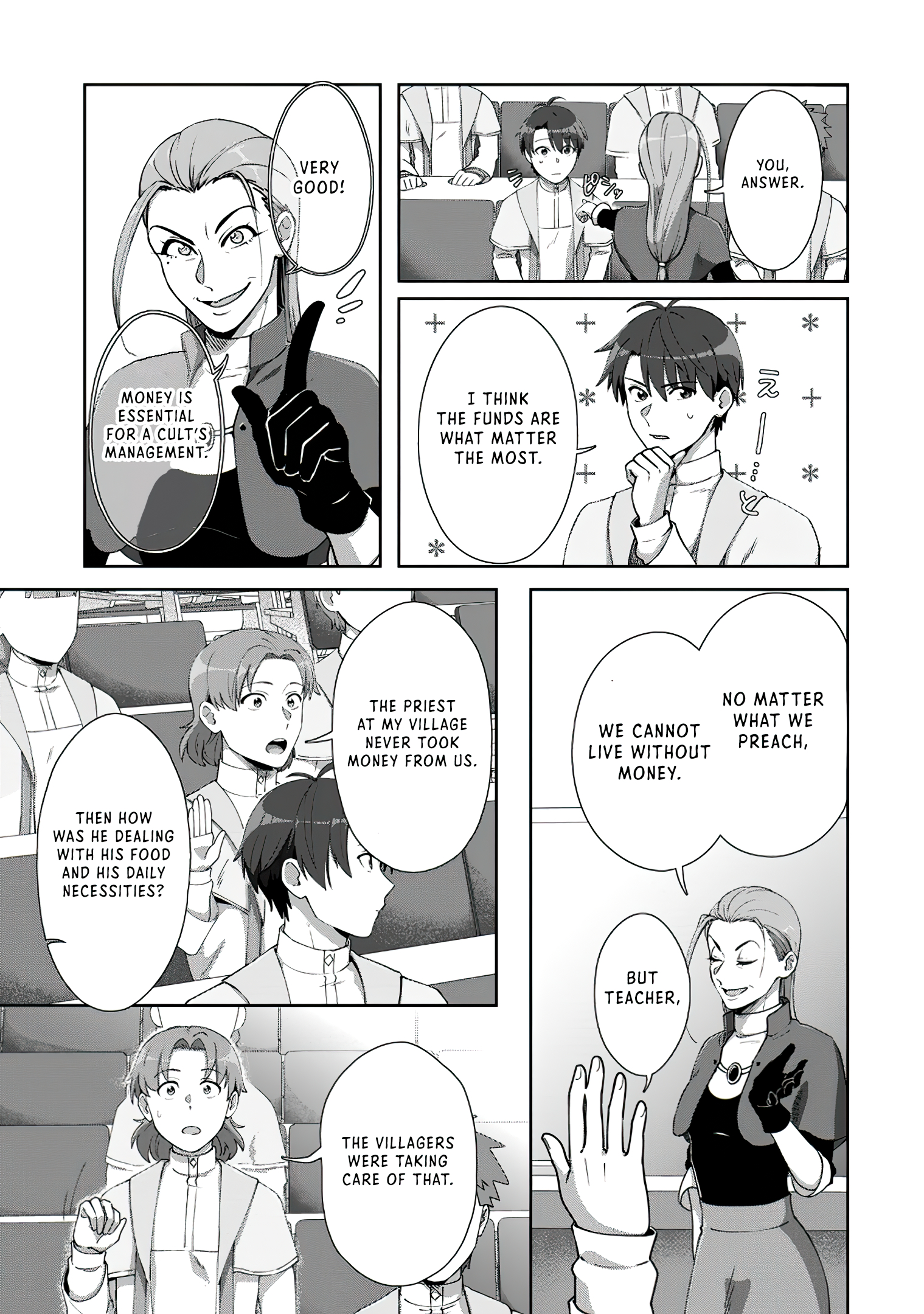 Read Tenshoku No Shinden O Hirakimashita EN Manga Online