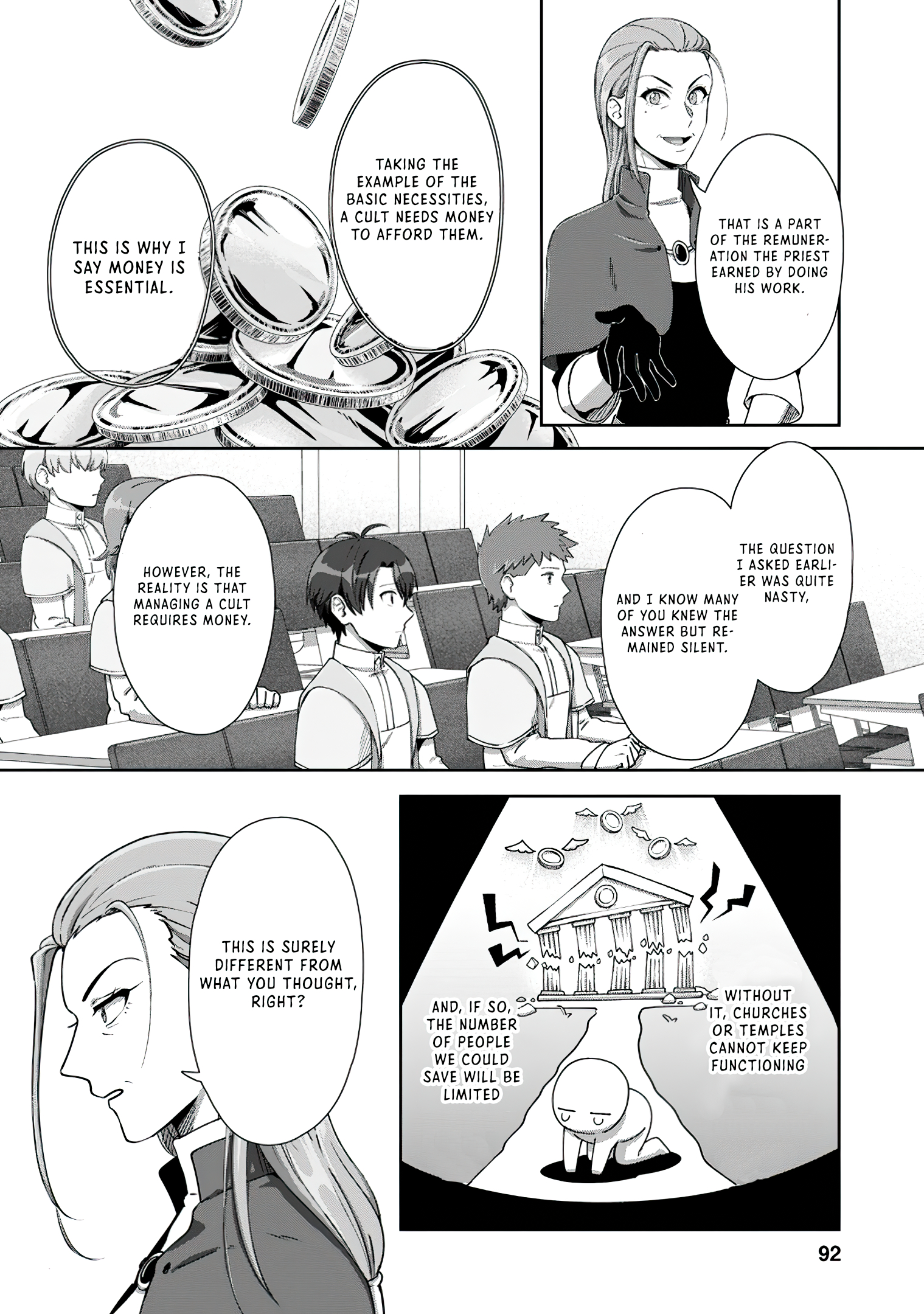Read Tenshoku No Shinden O Hirakimashita EN Manga Online