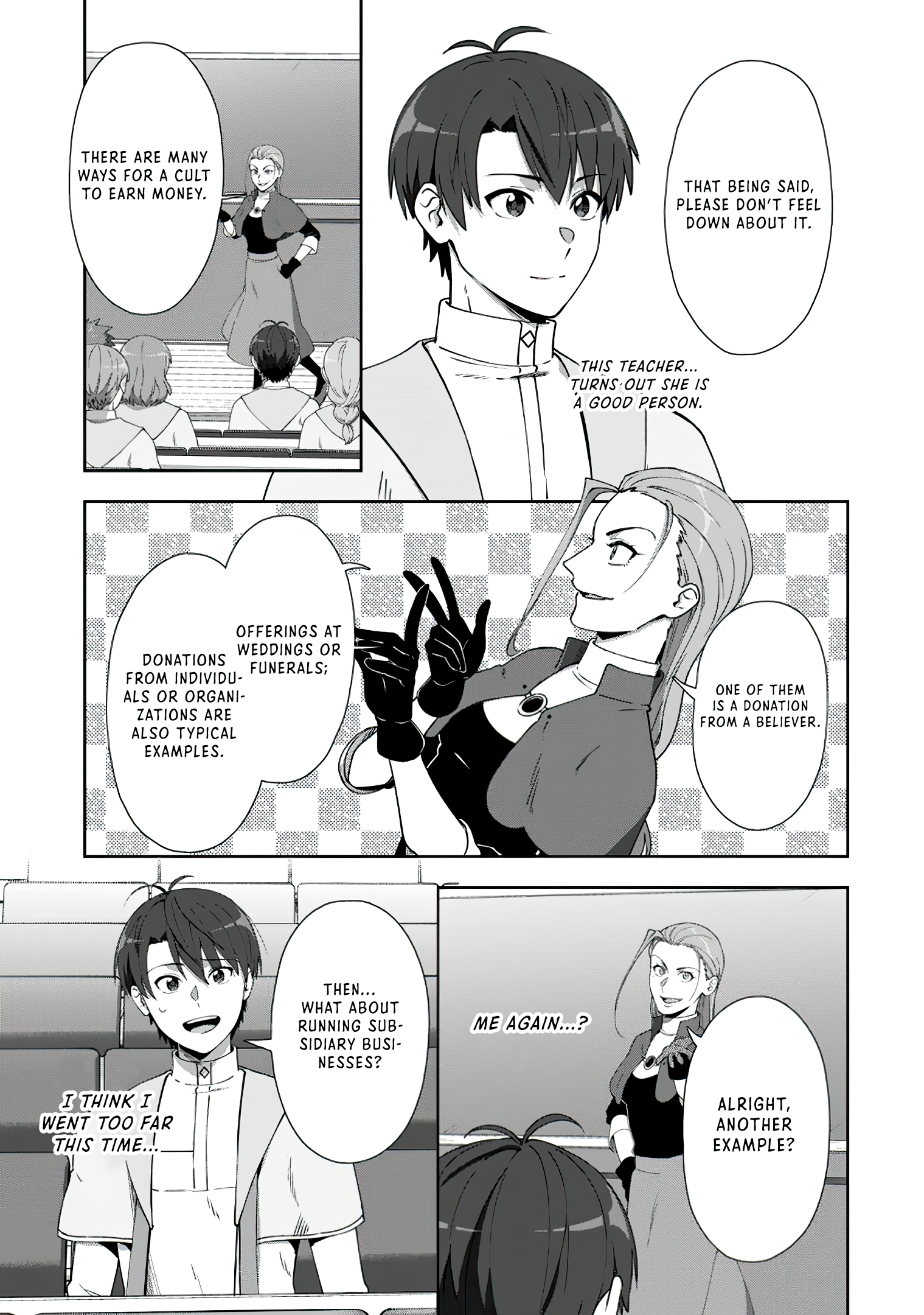 Read Tenshoku No Shinden O Hirakimashita EN Manga Online