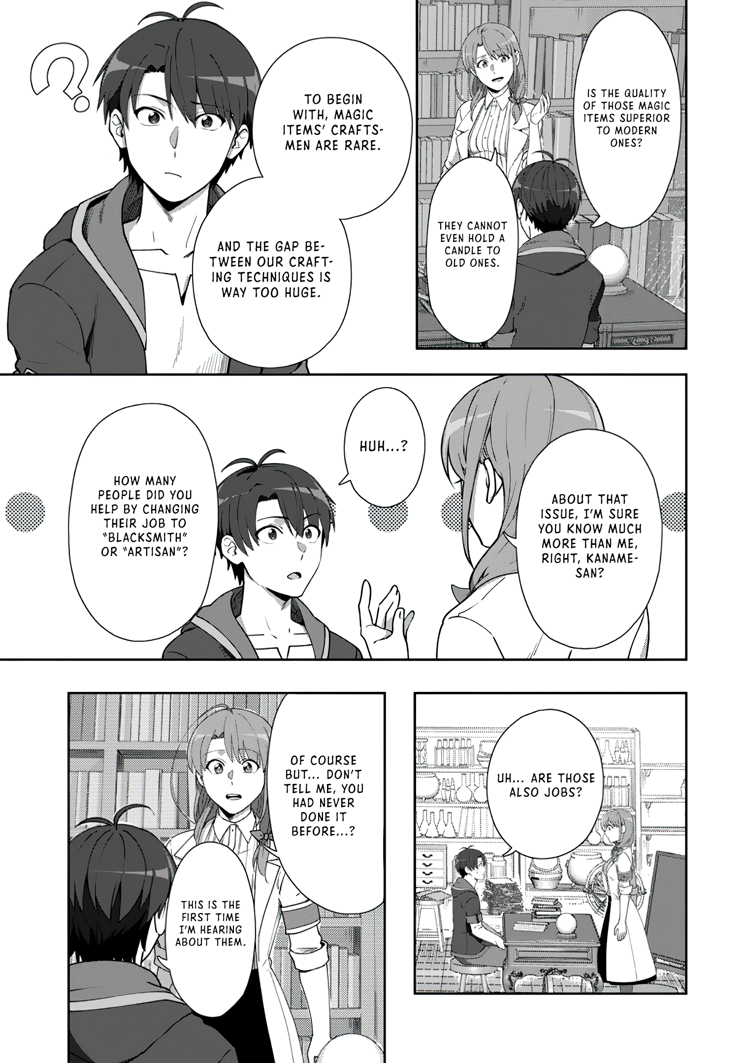 Read Tenshoku No Shinden O Hirakimashita EN Manga Online