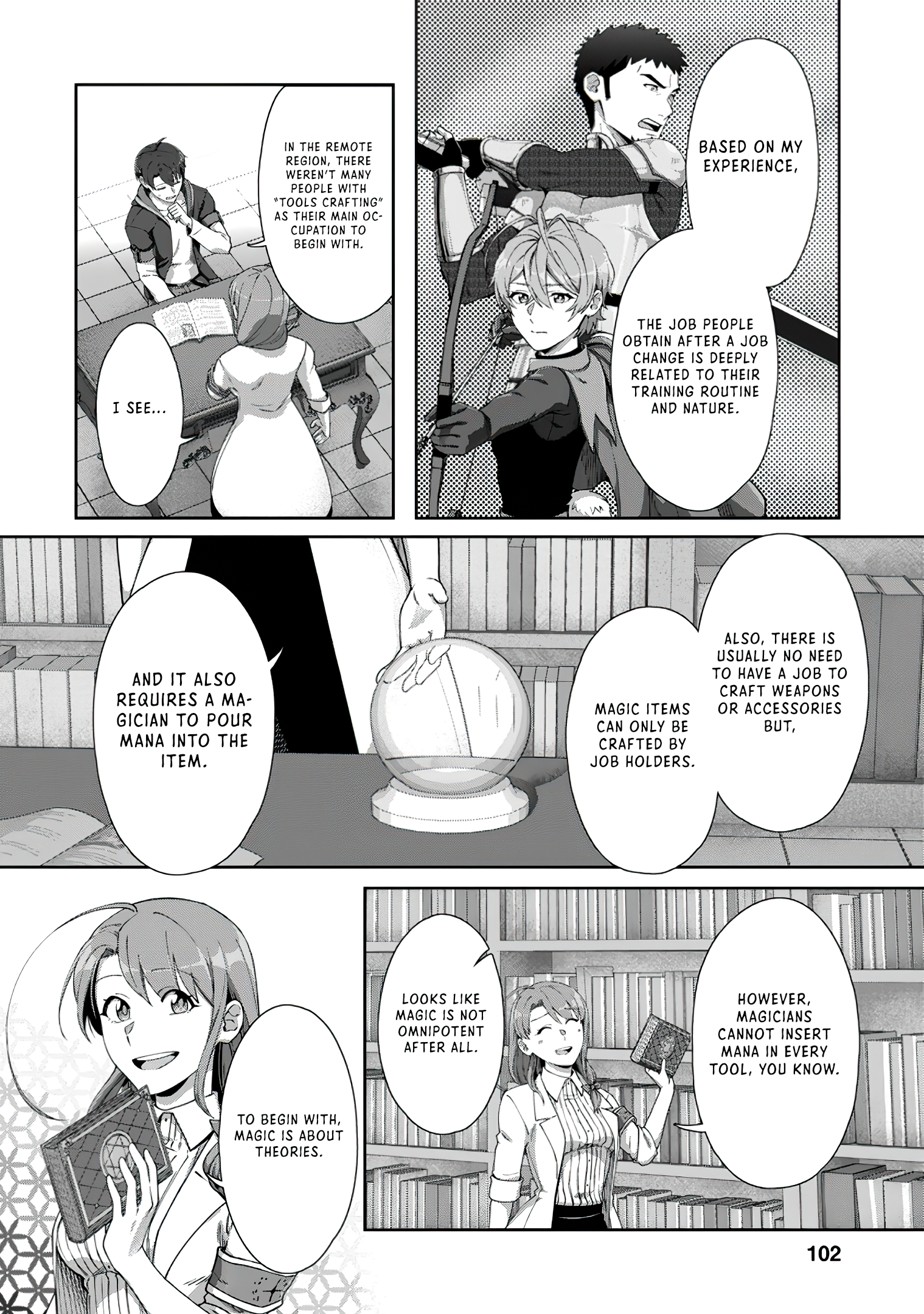 Read Tenshoku No Shinden O Hirakimashita EN Manga Online