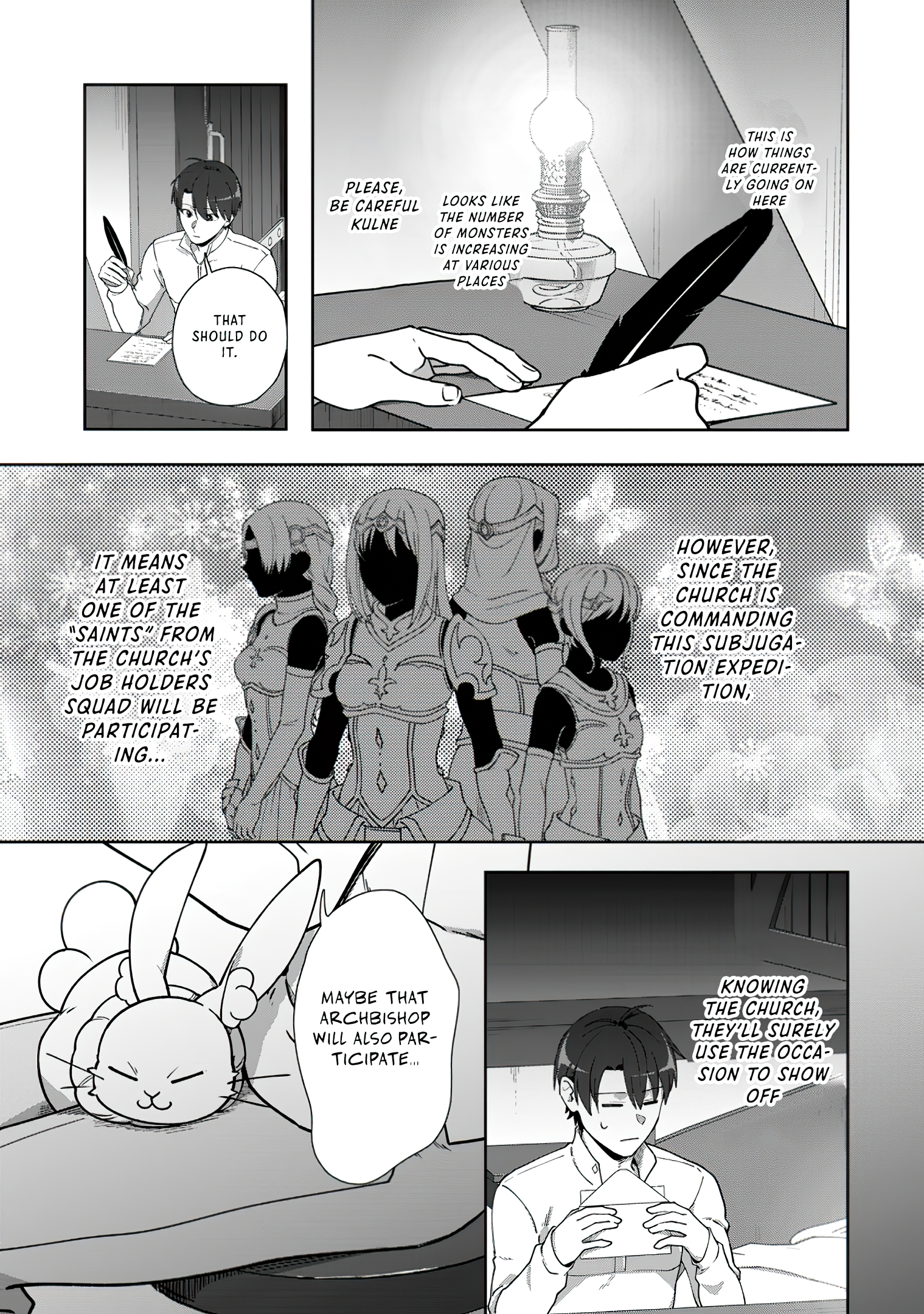 Read Tenshoku No Shinden O Hirakimashita EN Manga Online