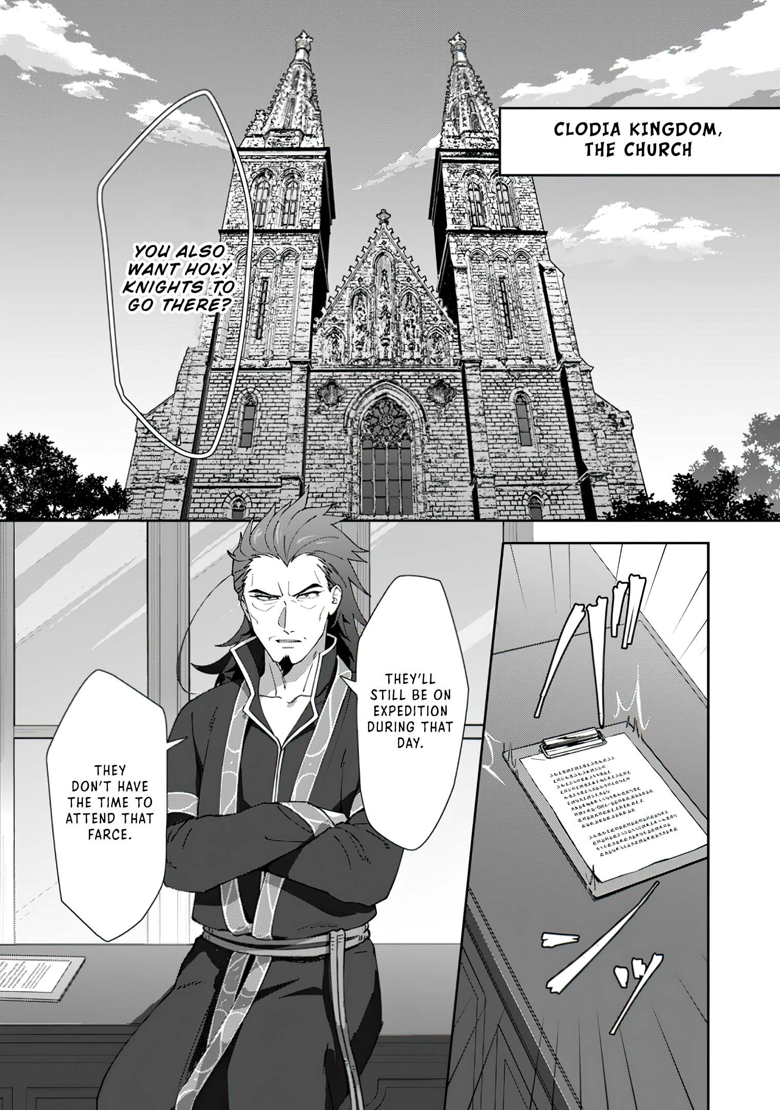Read Tenshoku No Shinden O Hirakimashita EN Manga Online