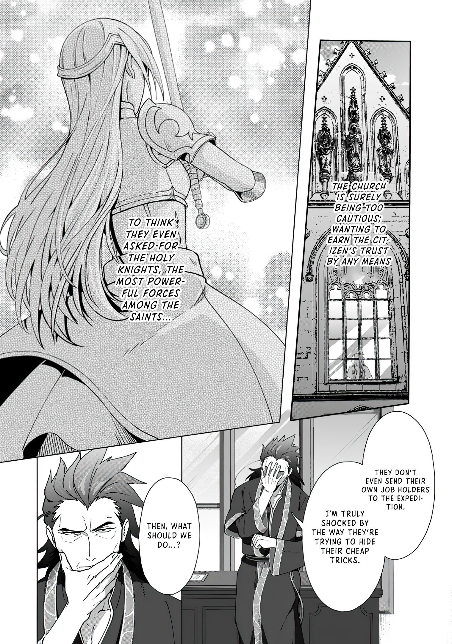 Read Tenshoku No Shinden O Hirakimashita EN Manga Online