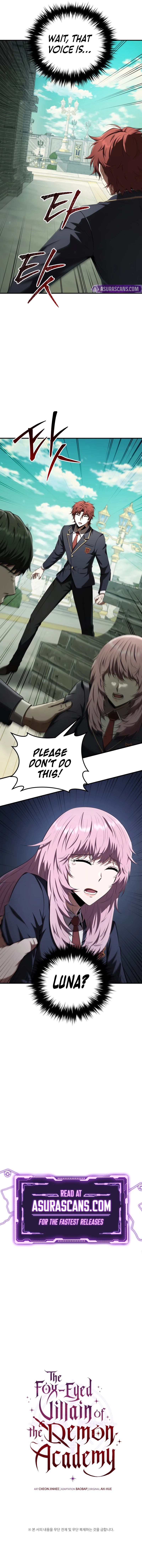 Read The Fox Eyed Villain Of The Demon Academy EN Manga Online