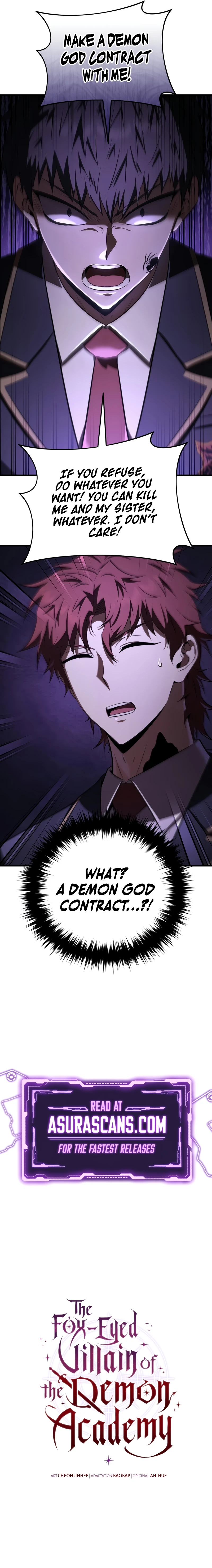Read The Fox Eyed Villain Of The Demon Academy EN Manga Online
