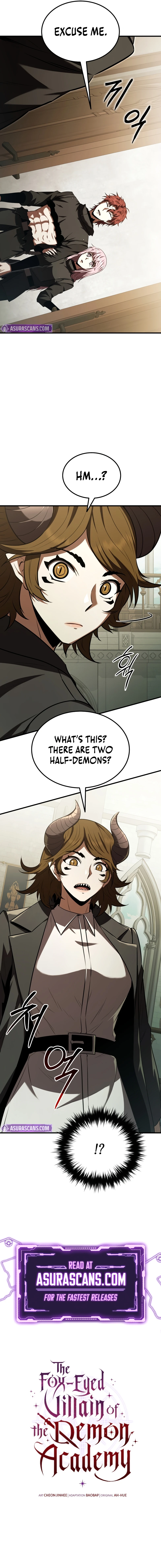 Read The Fox Eyed Villain Of The Demon Academy EN Manga Online