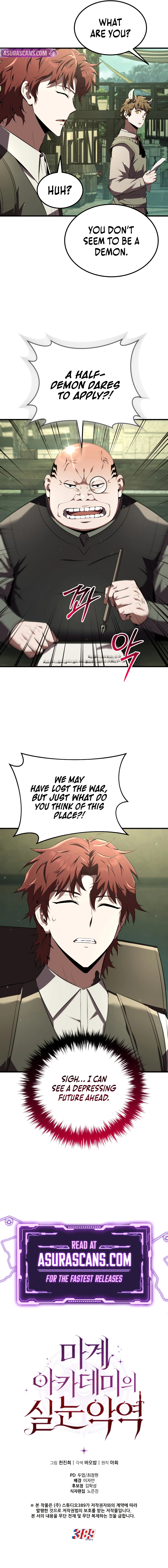 Read The Fox Eyed Villain Of The Demon Academy EN Manga Online