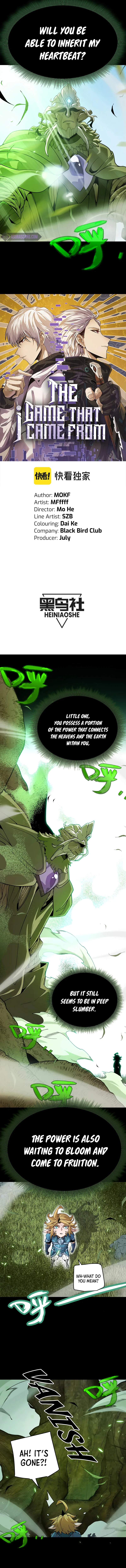 Read The Game That I Came From EN Manga Online