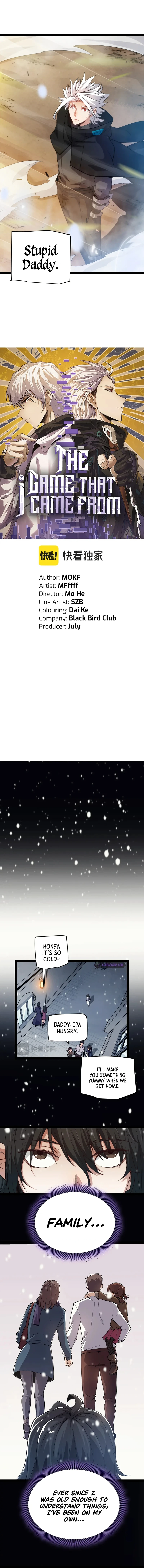 Read The Game That I Came From EN Manga Online