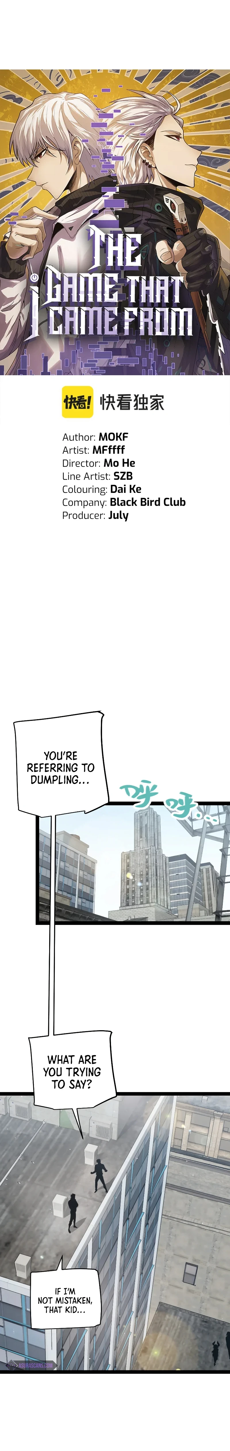 Read The Game That I Came From EN Manga Online