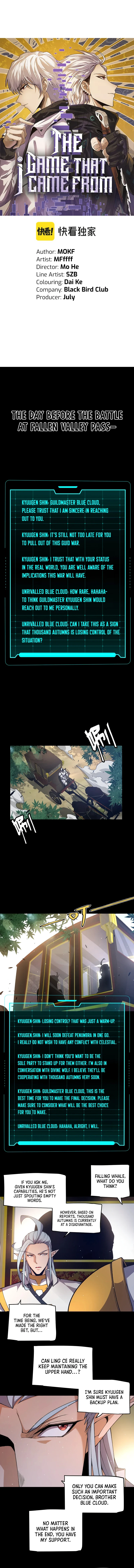 Read The Game That I Came From EN Manga Online