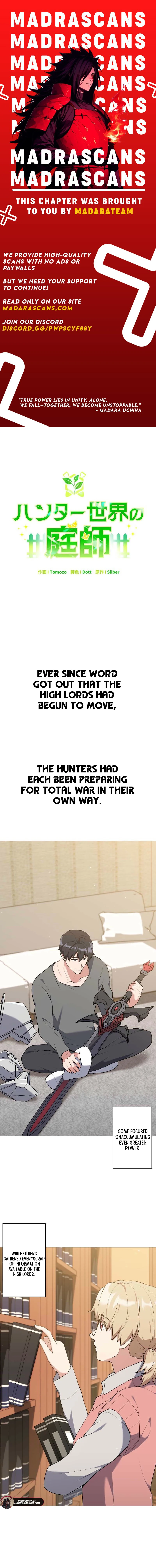 Read The Gardener in a Hunter World EN Manga Online
